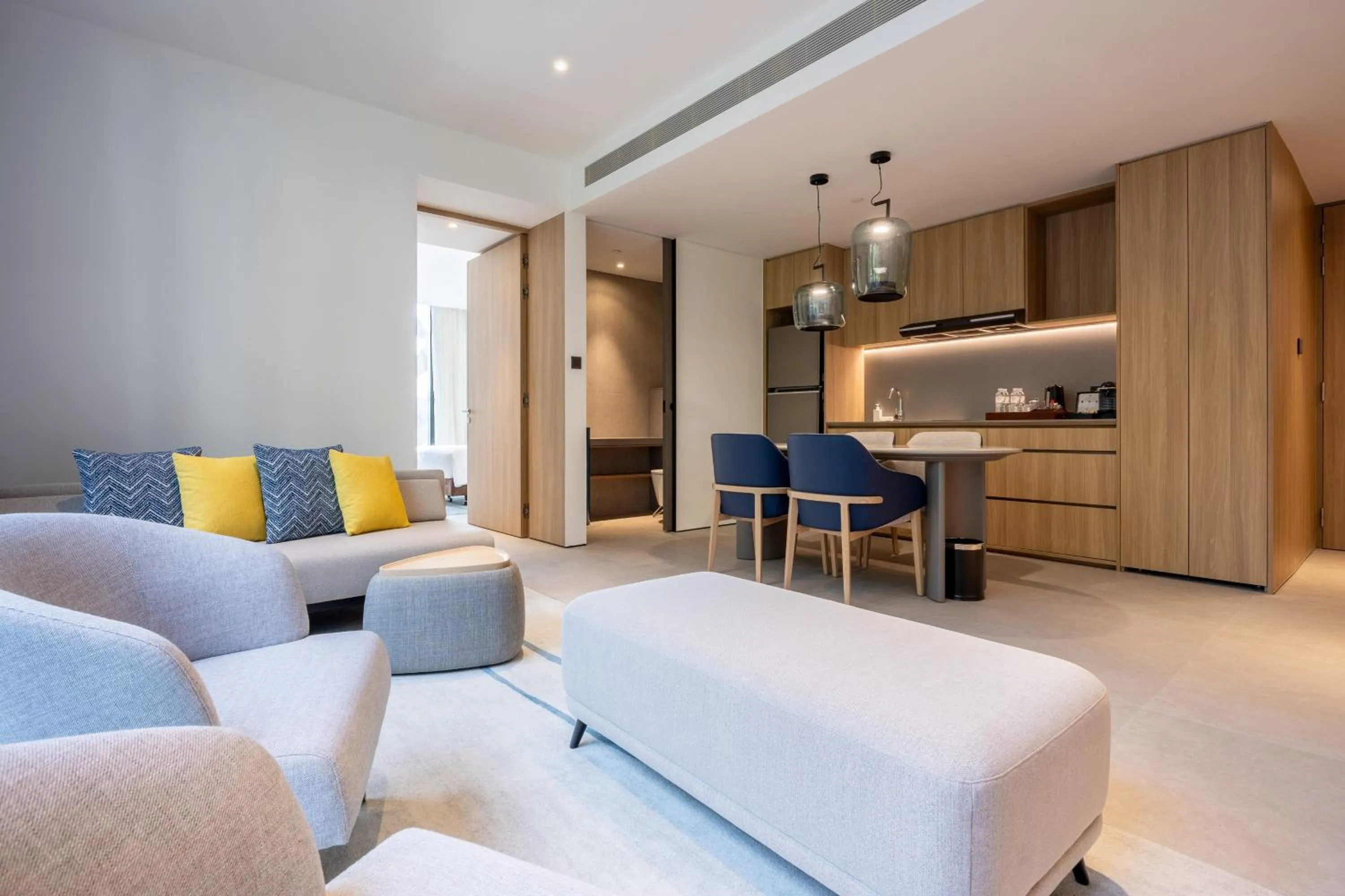 Kitchen or kitchenette in Crowne Plaza Changi Airport by IHG