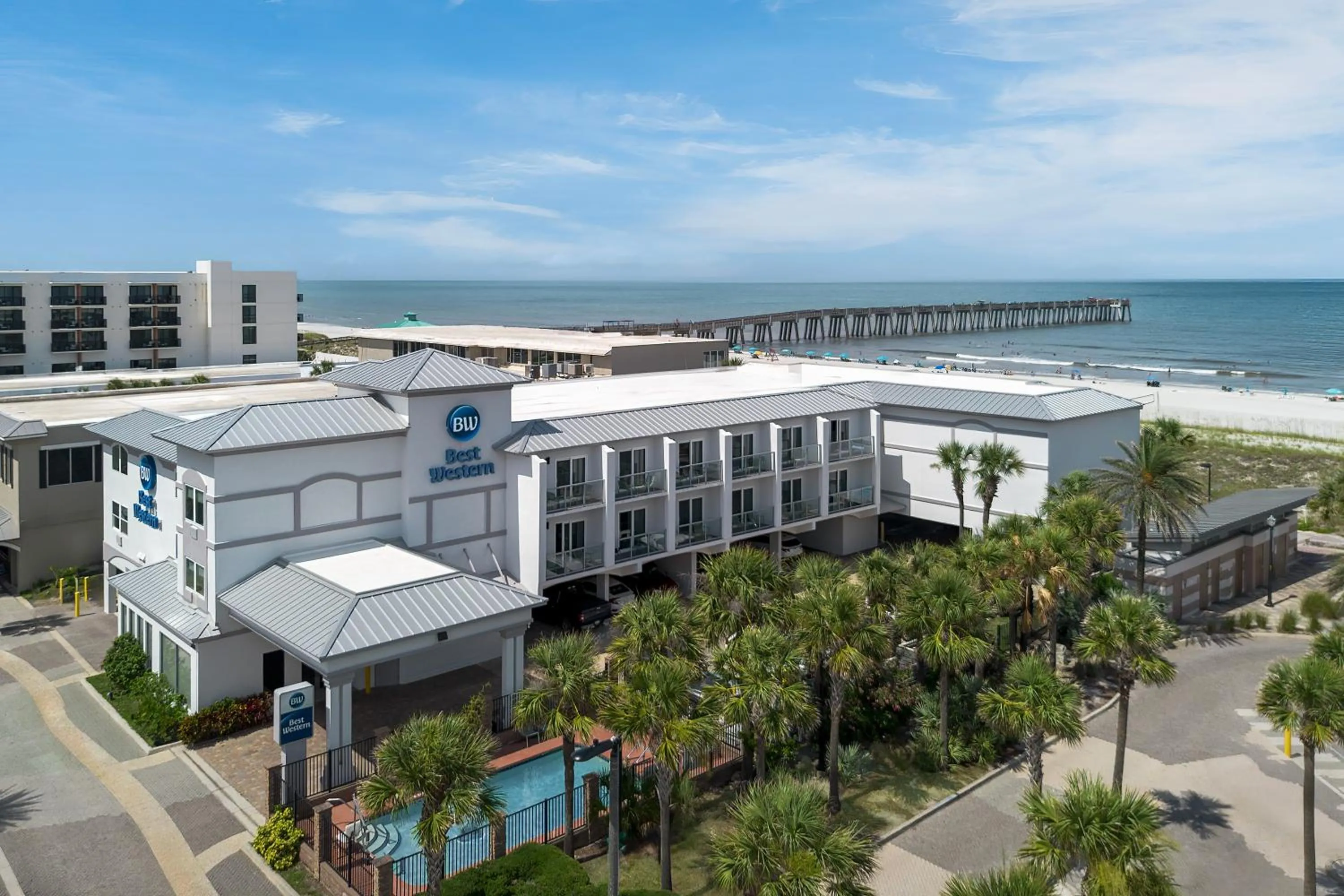 Property building in Best Western Oceanfront