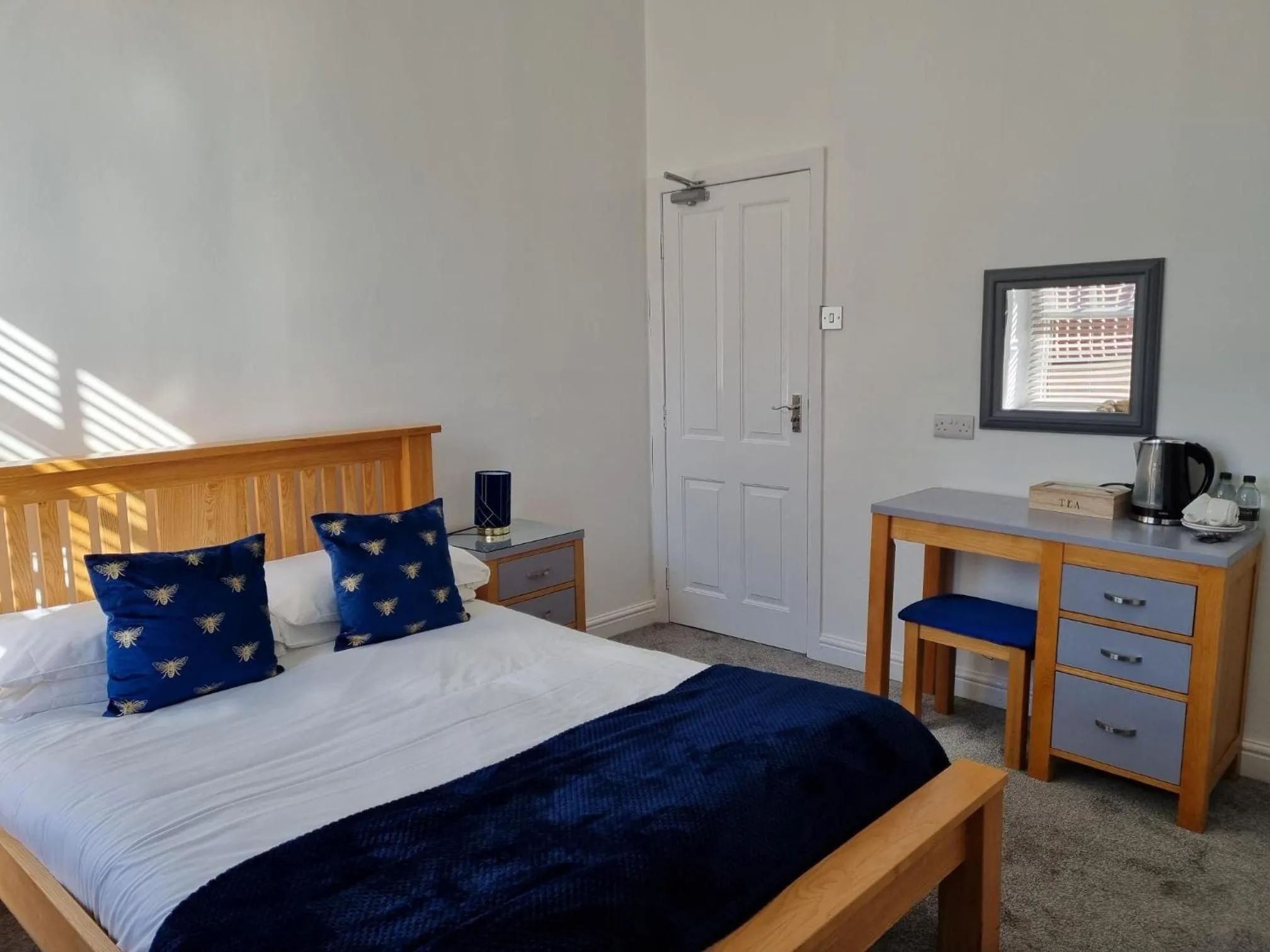 Bedroom, Bed in OYO The Leven