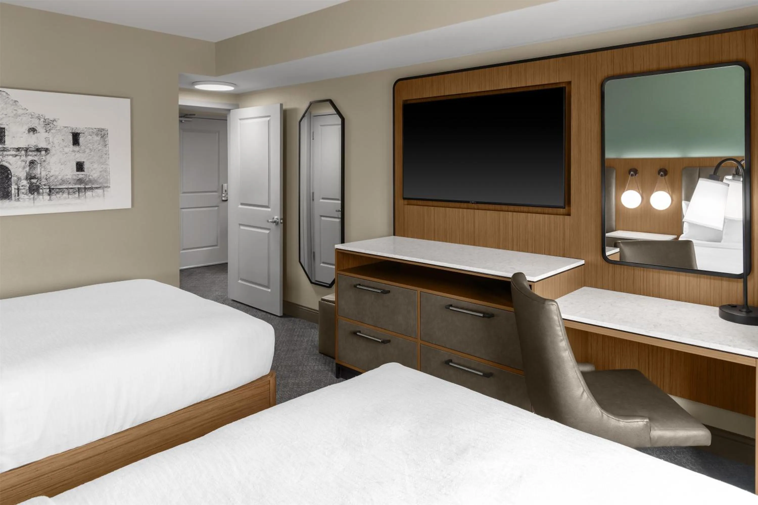 Bedroom, Bed in Embassy Suites San Antonio Riverwalk-Downtown