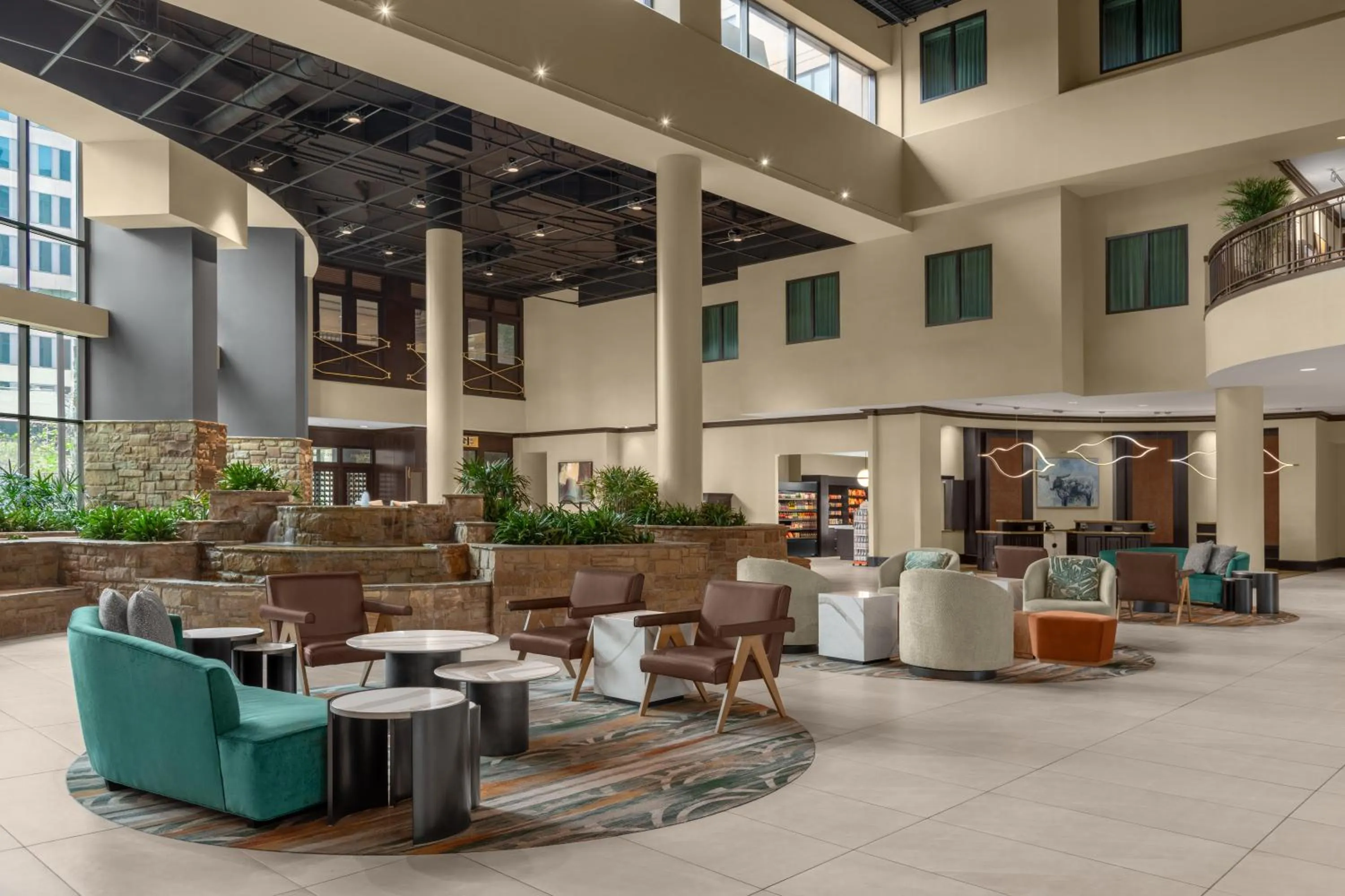 Lobby or reception in Embassy Suites San Antonio Riverwalk-Downtown