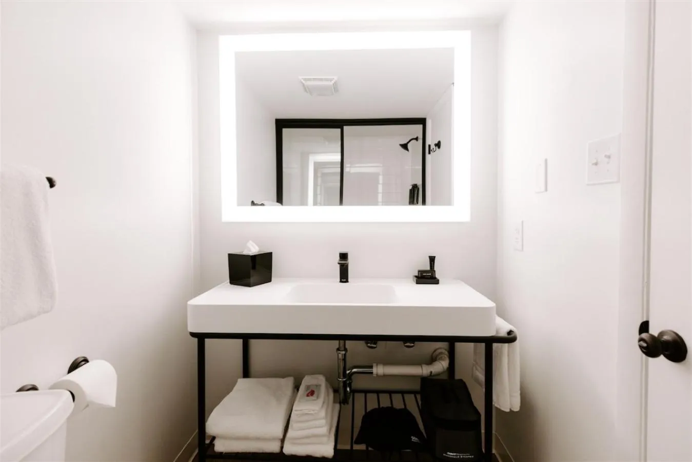 Bathroom in SeaLoft Oceanfront Hotel