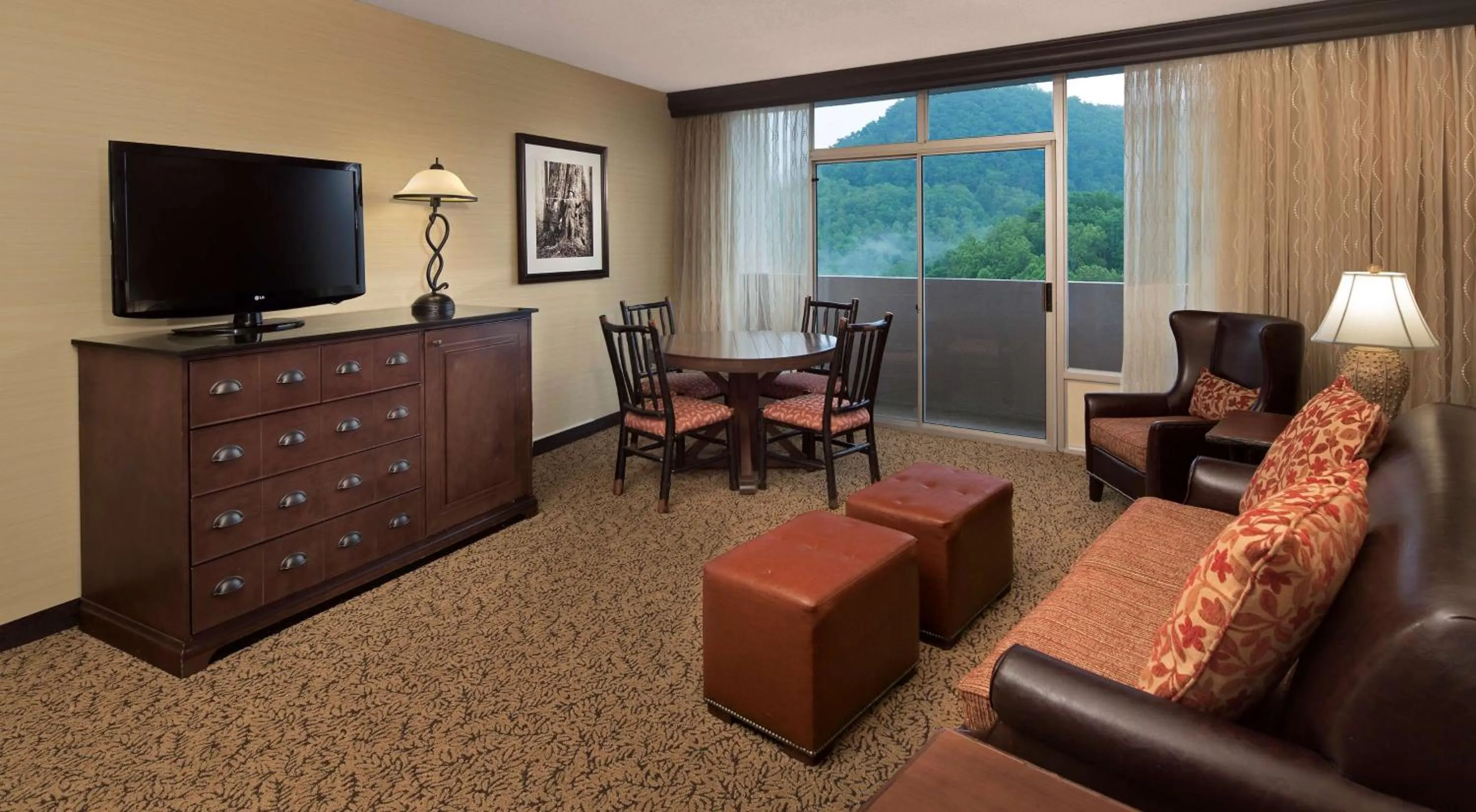 Living room in The Park Vista - A DoubleTree by Hilton Hotel - Gatlinburg