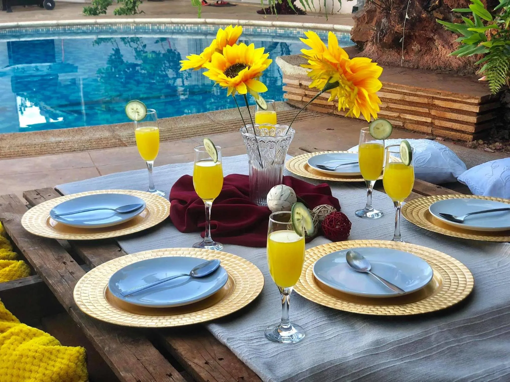 Swimming pool in Mt Pleasant Bed and Breakfast Ltd