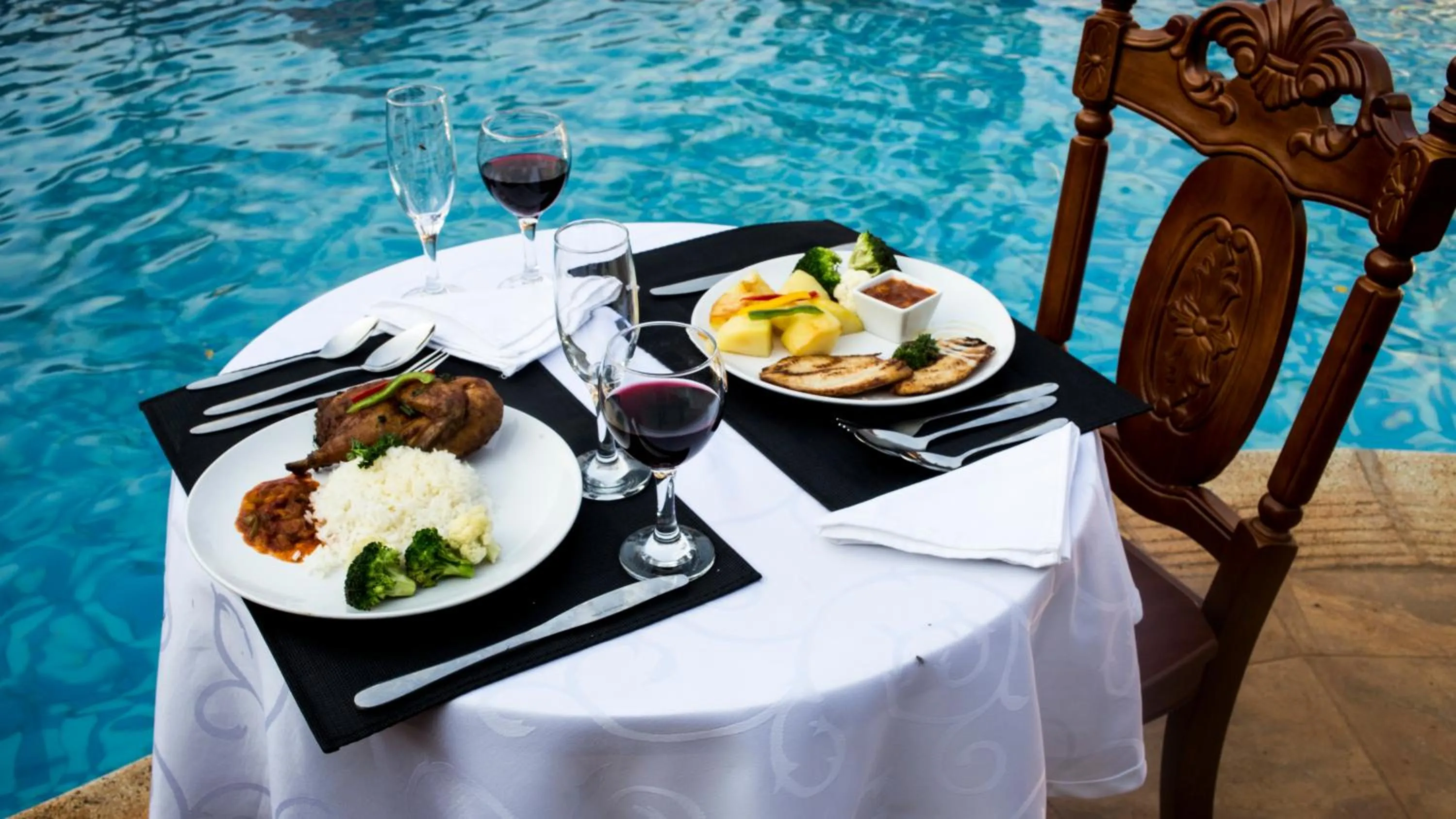 Swimming pool in Mt Pleasant Bed and Breakfast Ltd