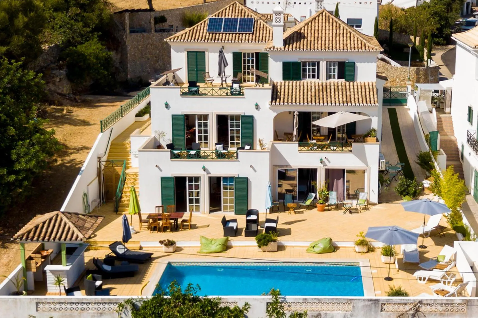Bird's eye view in Tavira Terrace