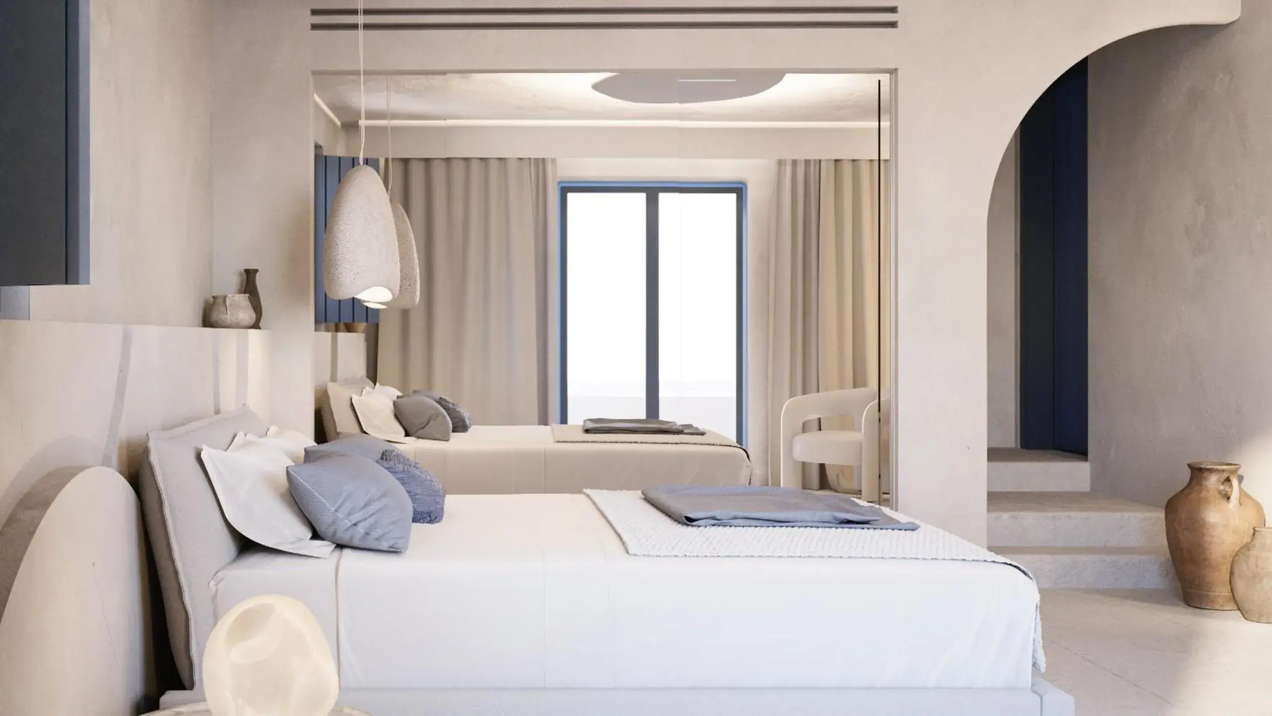 Junior Suite with Sea View in Anastasia Resort by Spilia Junior Suite with Sea View in Anastasia Resort by Spilia