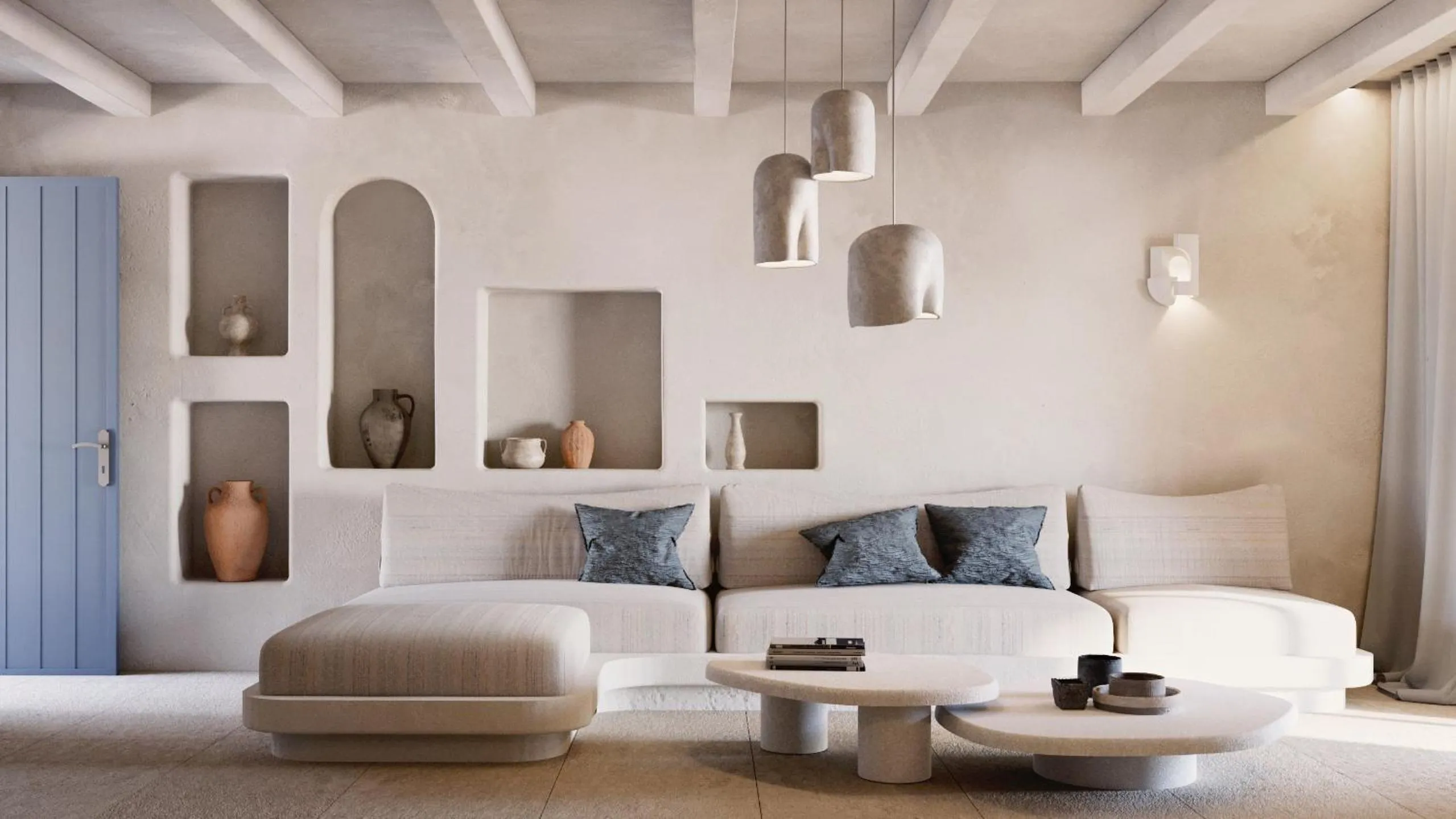 Seating area in Anastasia Resort by Spilia