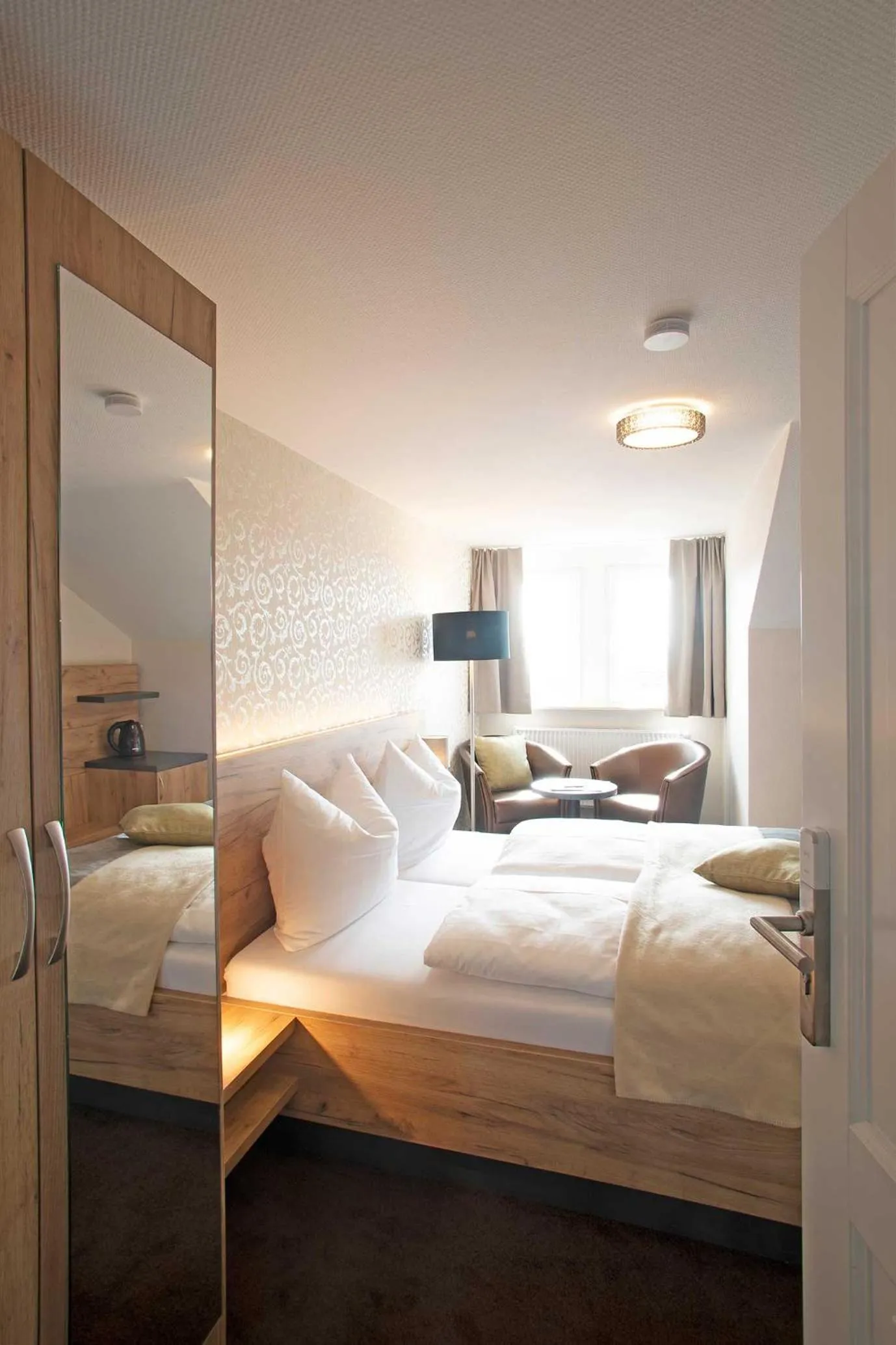 Bed in Hotel & Gutsgasthaus Köberle