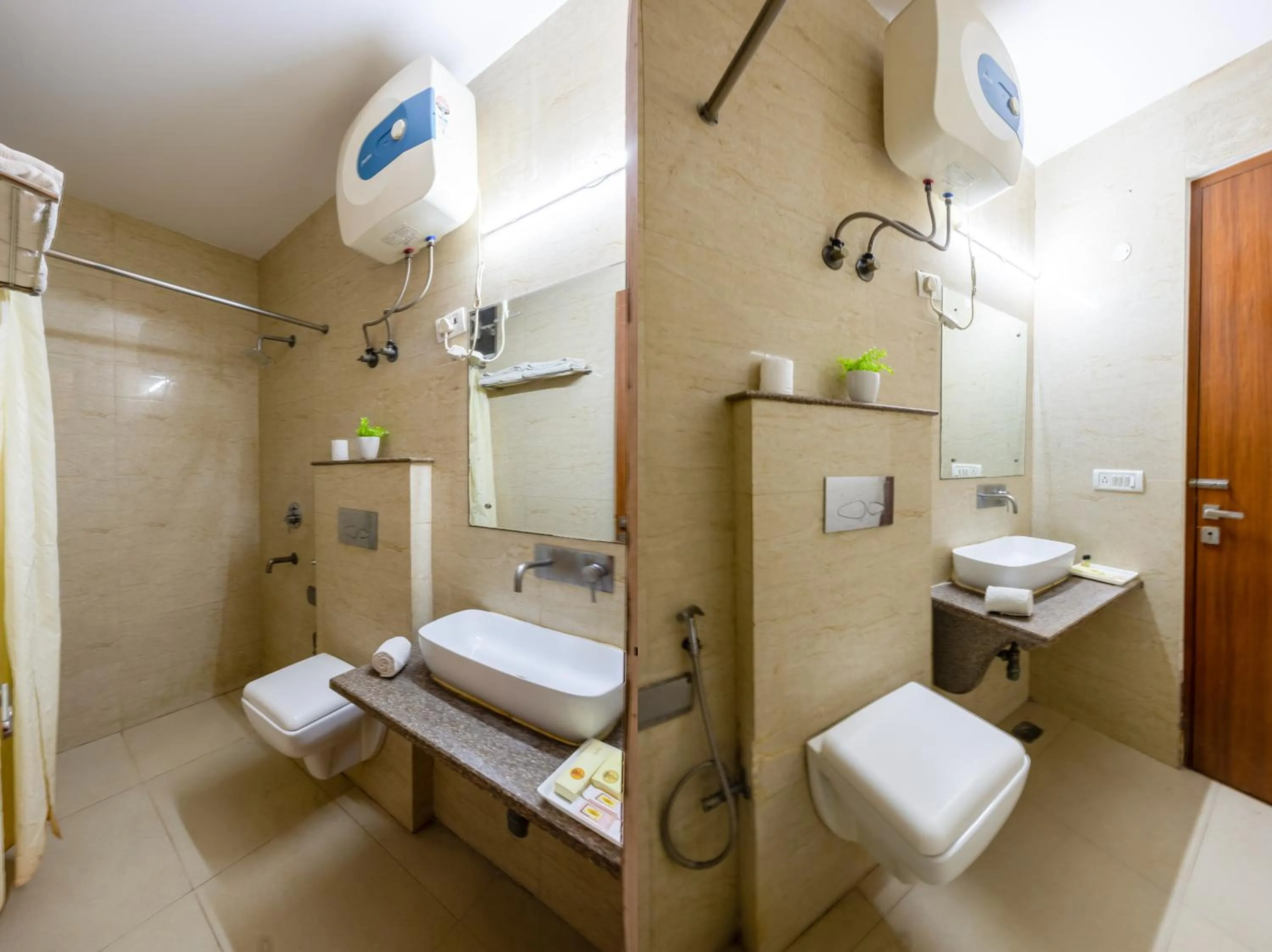 Shower in Arch - Near Aerocity New Delhi