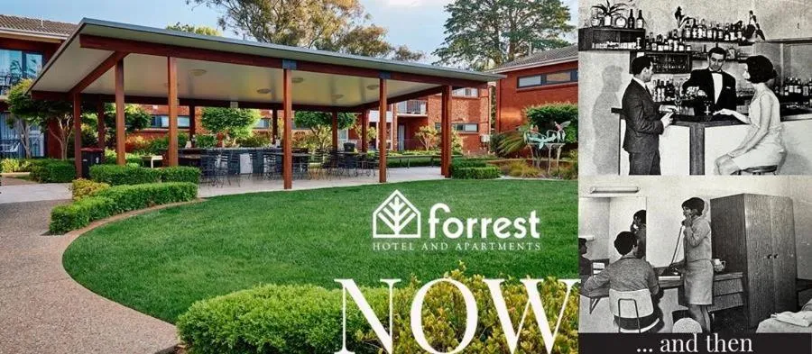 BBQ facilities in Forrest Hotel & Apartments