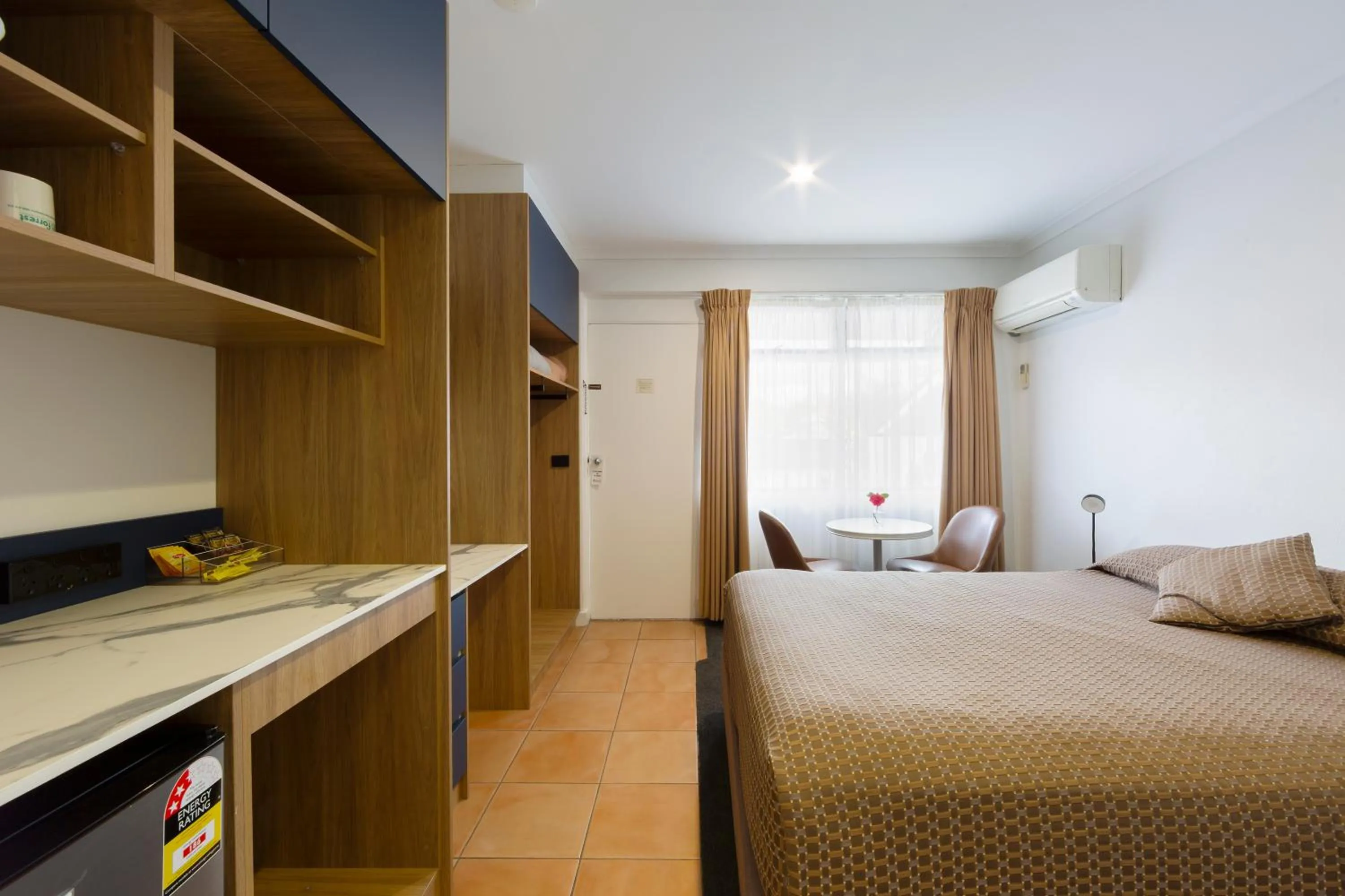 Bed in Forrest Hotel & Apartments