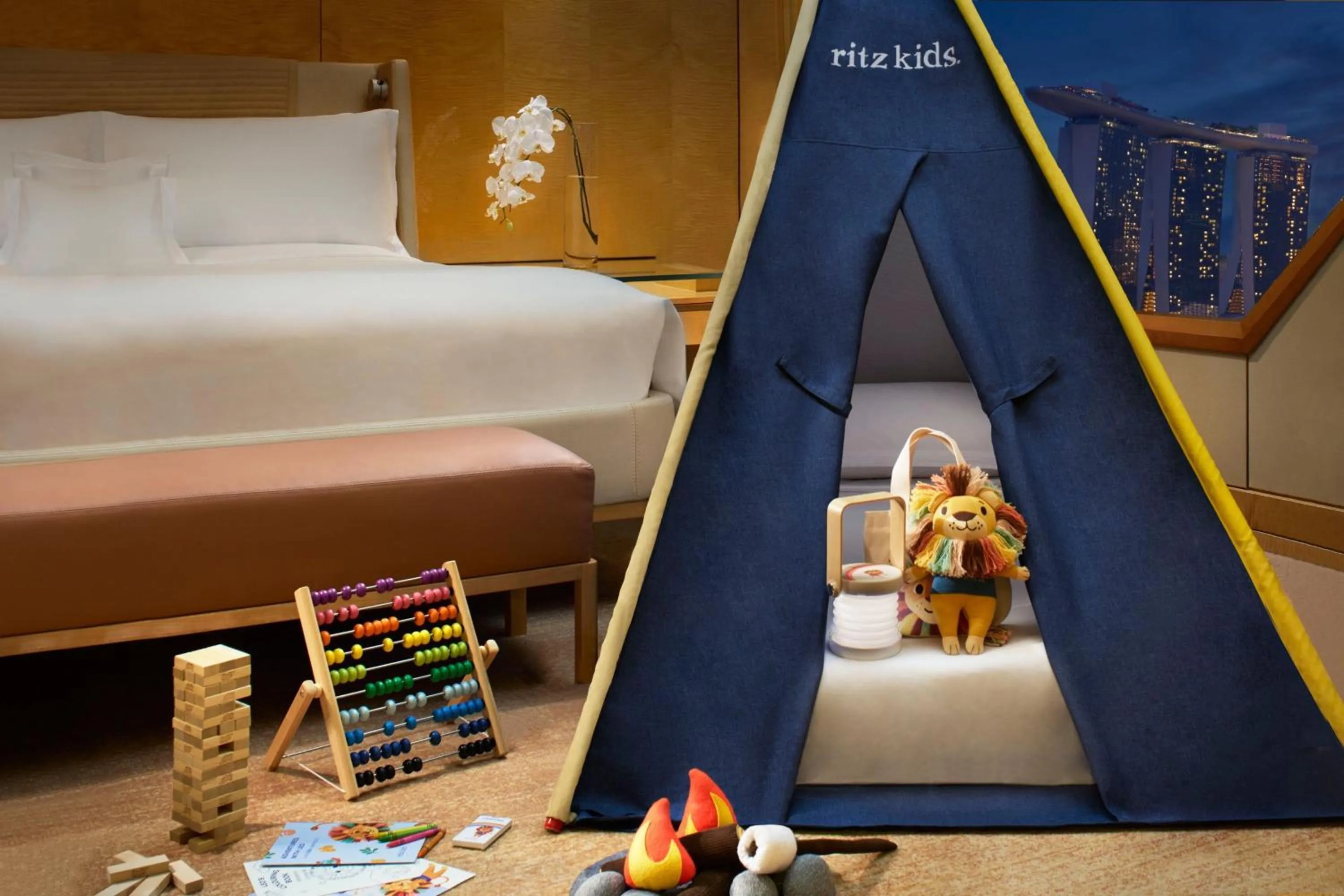 Other, Bed in The Ritz-Carlton, Millenia Singapore