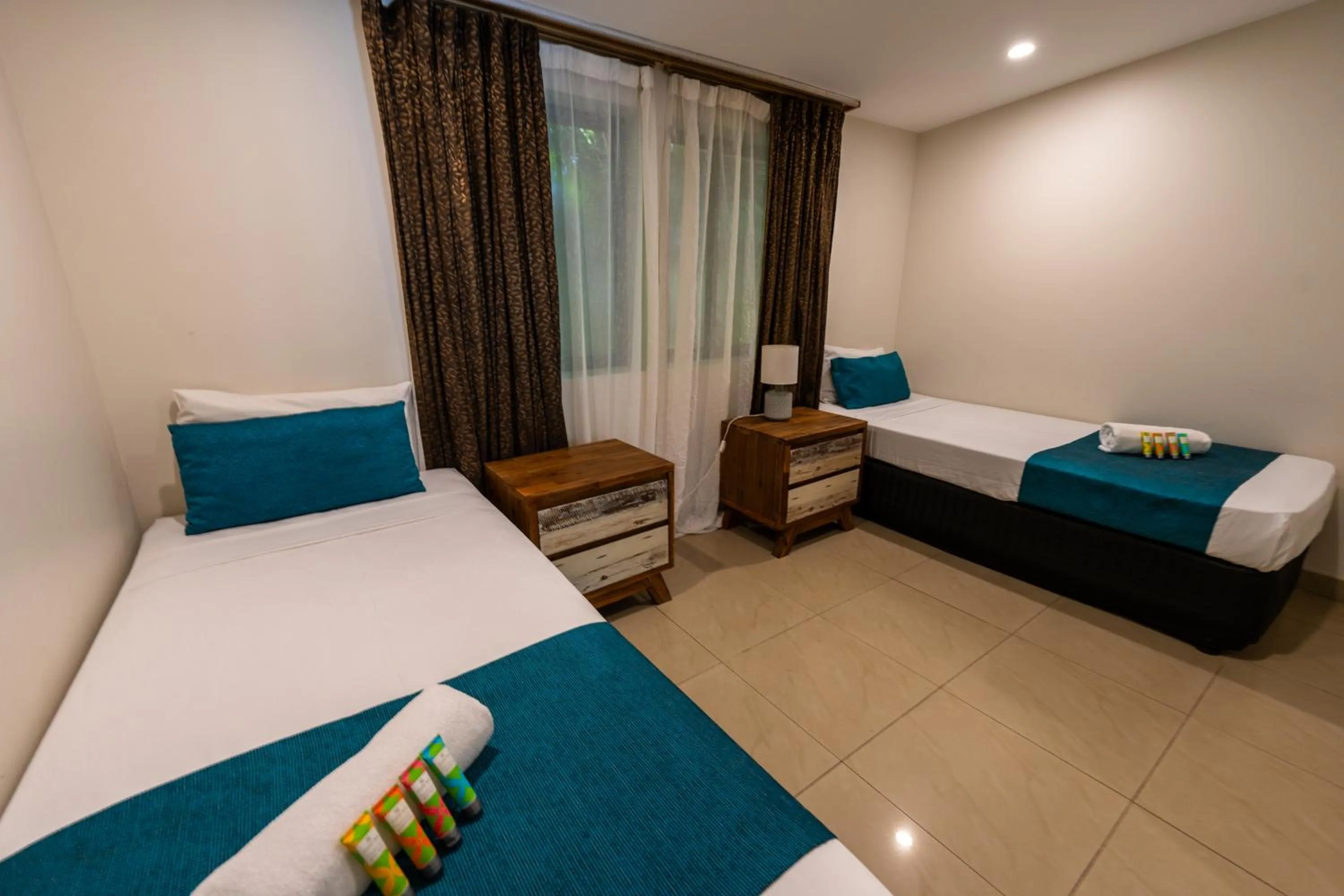 Bed in Fitzroy Island Resort