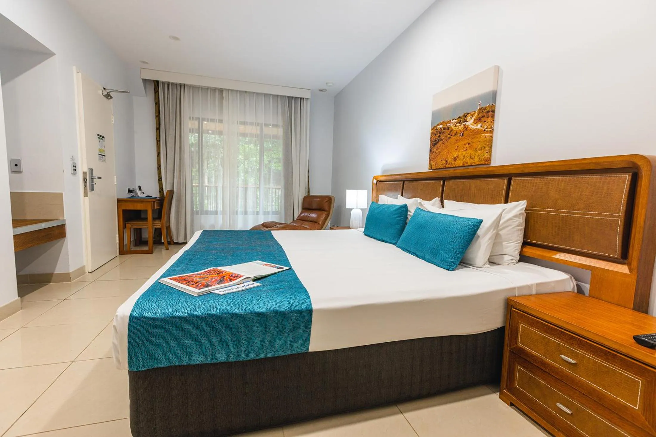 Bed in Fitzroy Island Resort