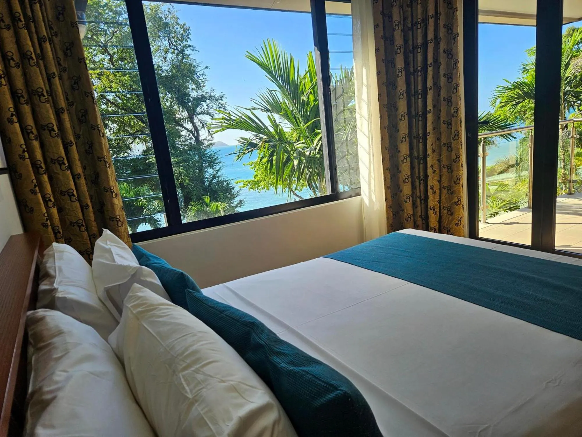 Bed in Fitzroy Island Resort