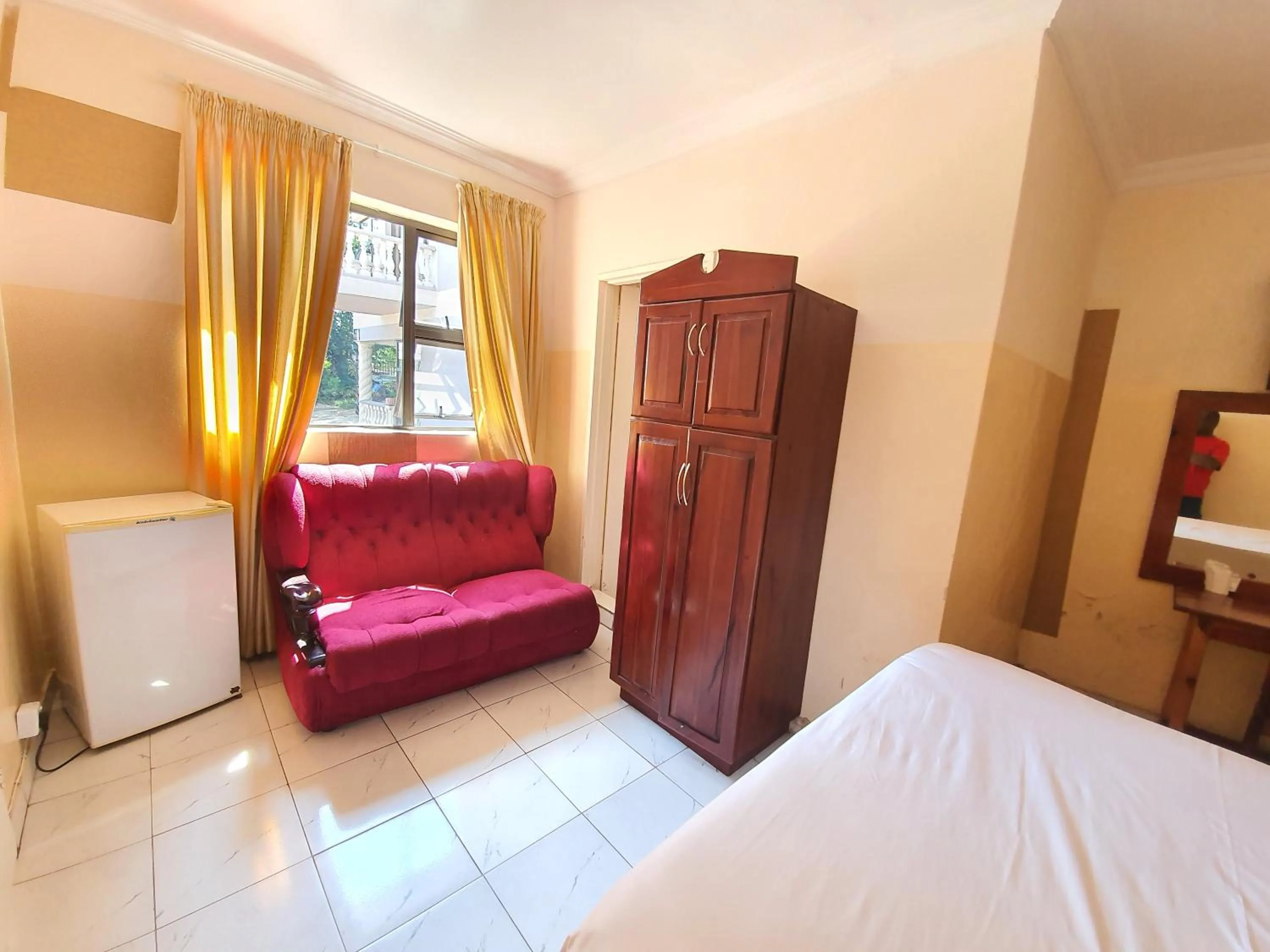 Street view in The Palace Guest House