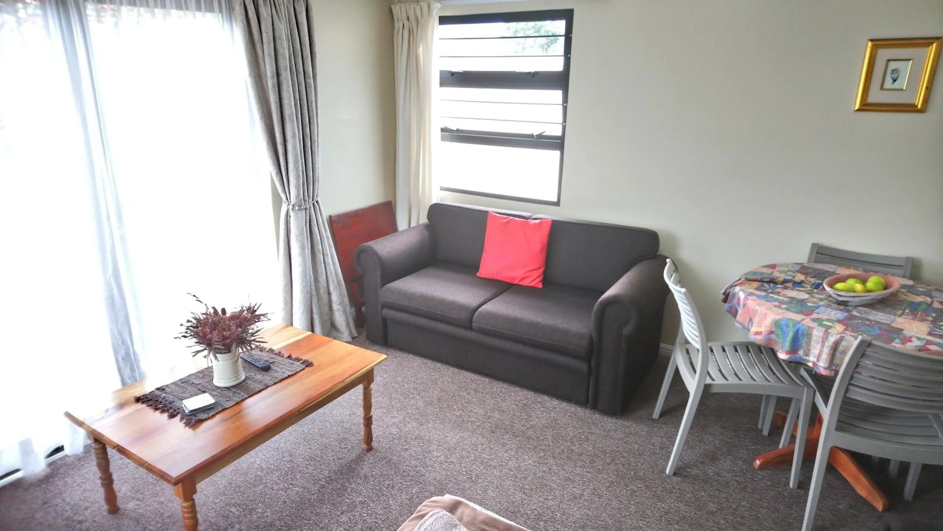 Living room in Welterusten Guesthouse