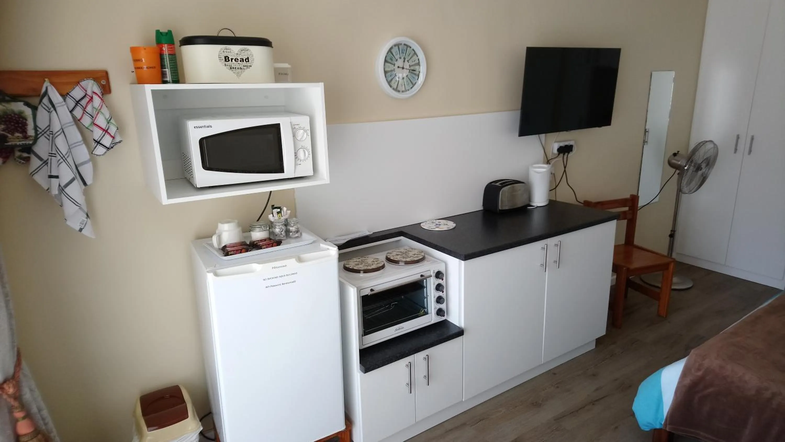 Kitchen or kitchenette in Welterusten Guesthouse