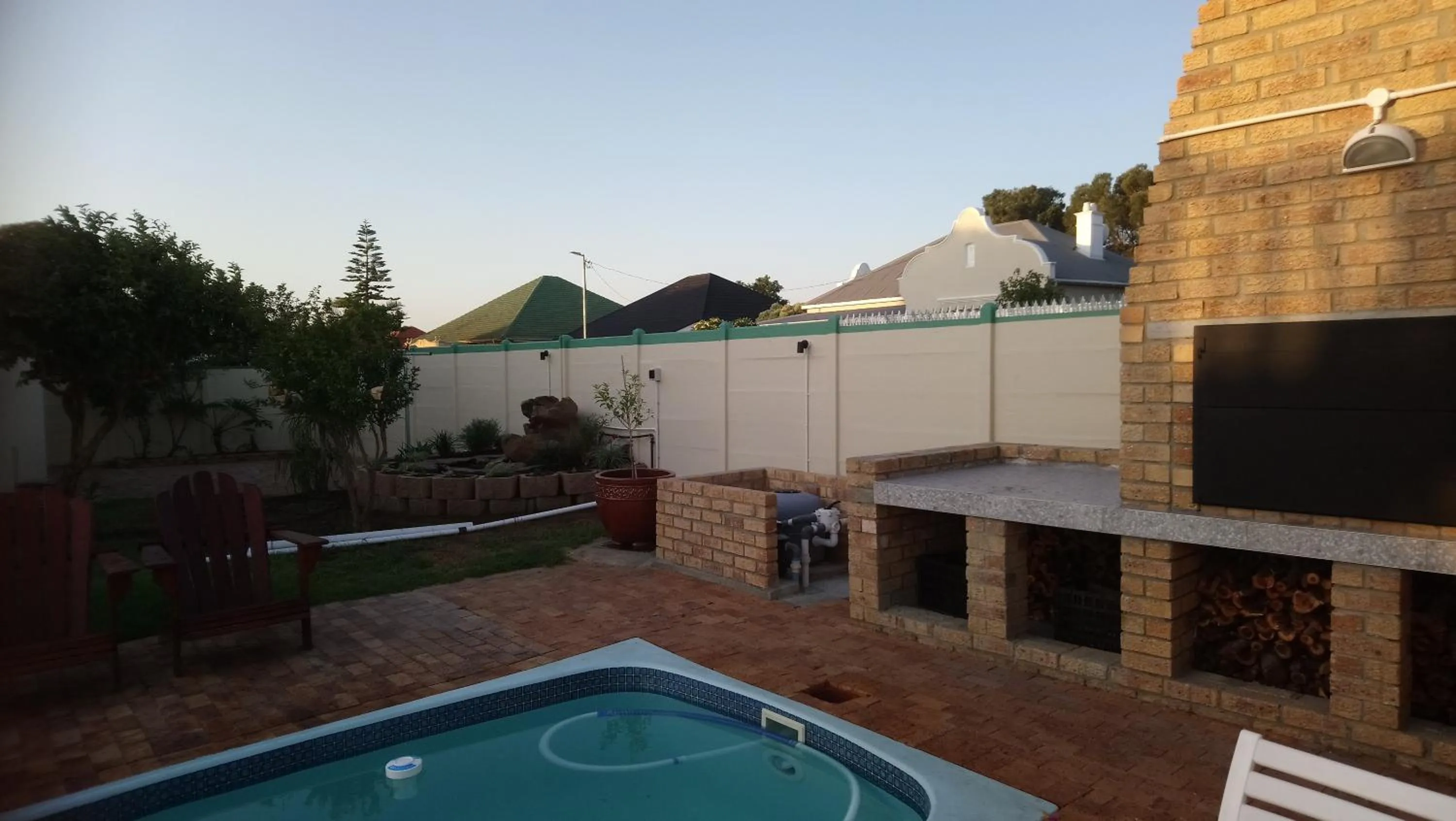 BBQ facilities in Welterusten Guesthouse