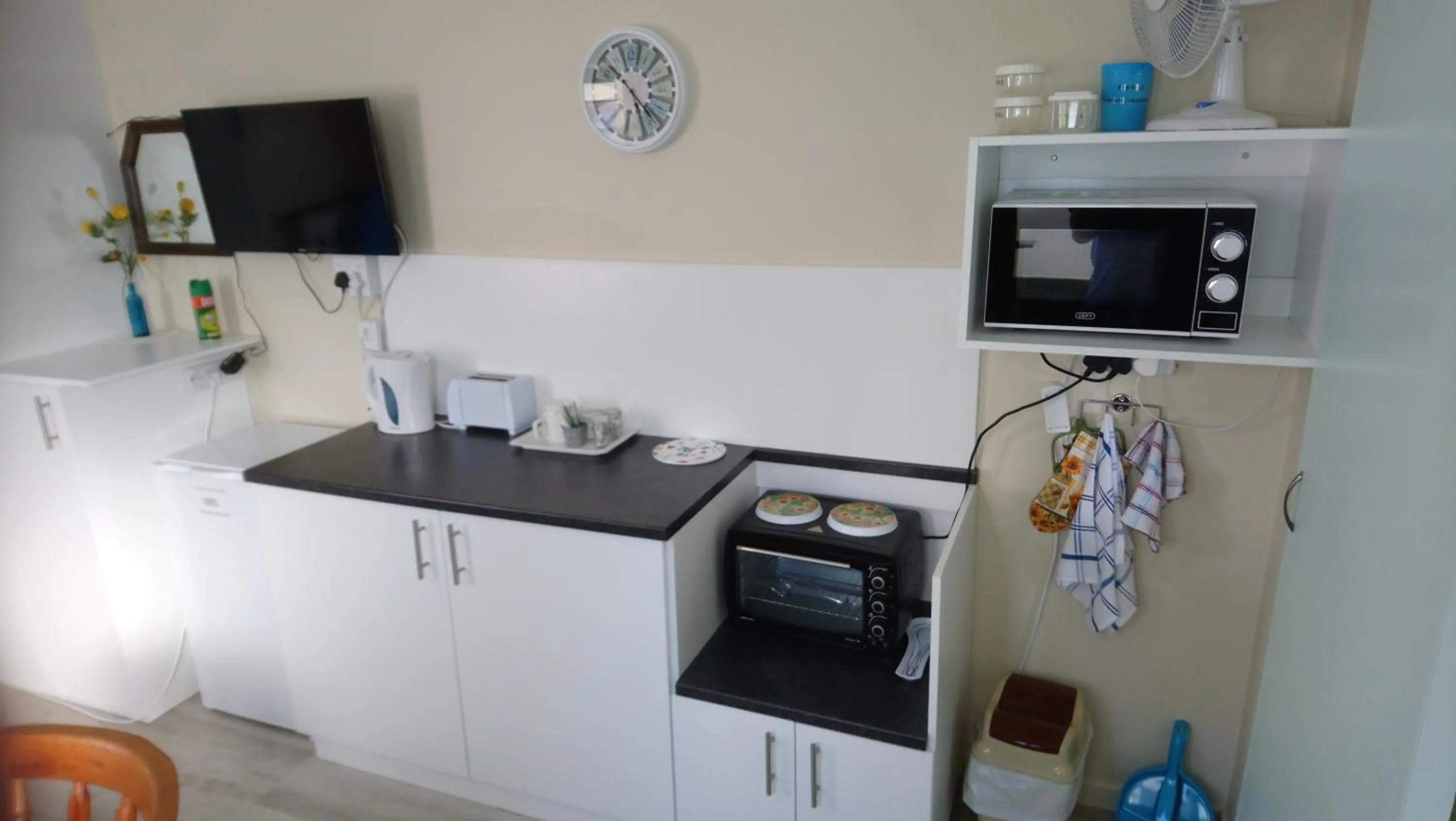 Kitchen or kitchenette in Welterusten Guesthouse