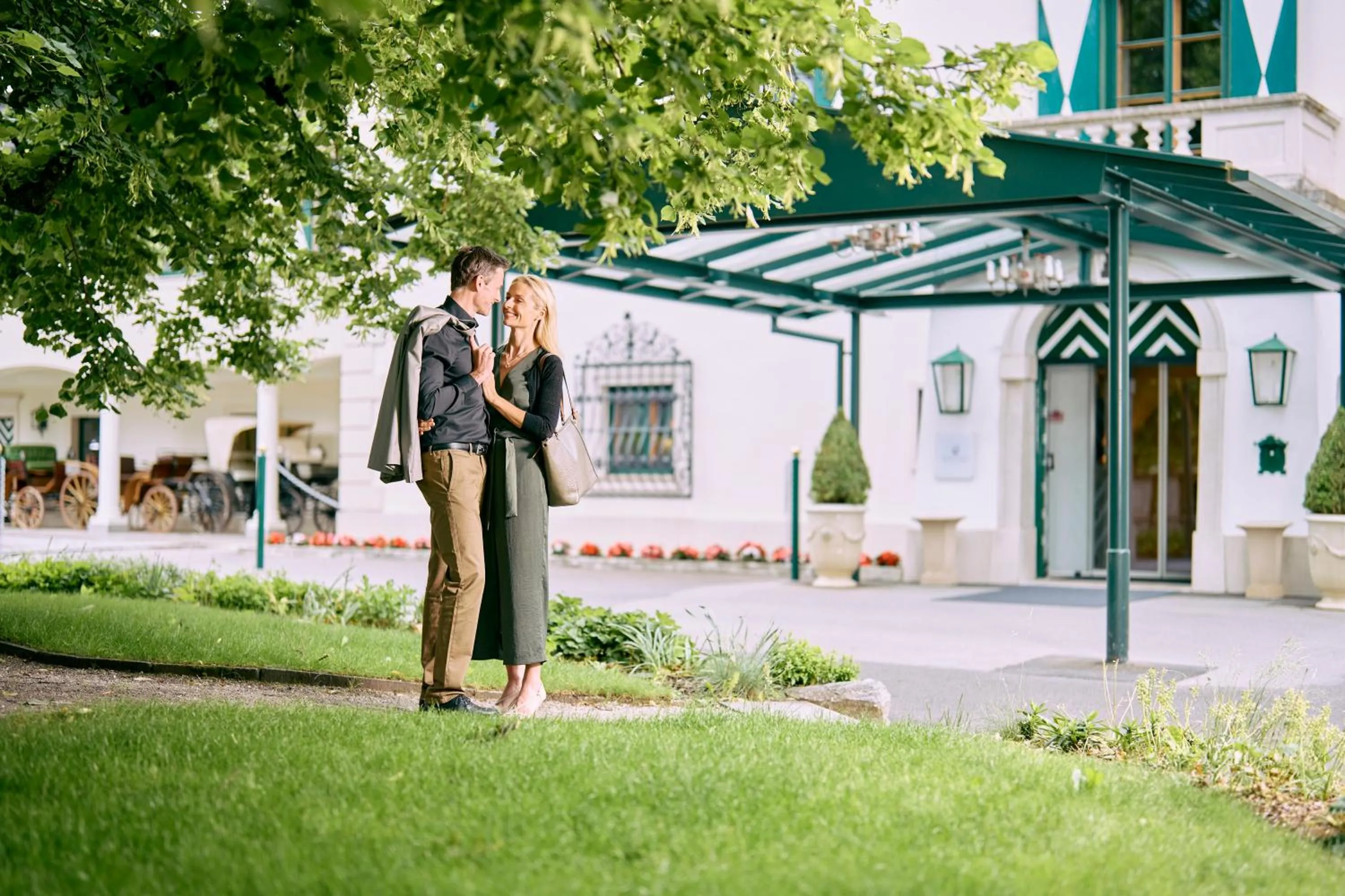 Property building in IMLAUER Hotel Schloss Pichlarn