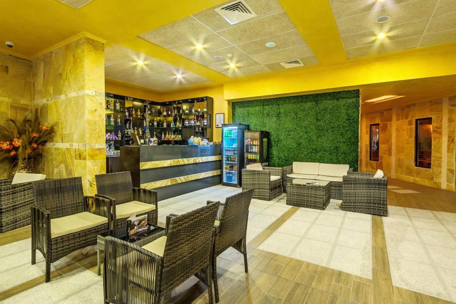 Seating area in SPA Hotel Infinity Park Velingrad