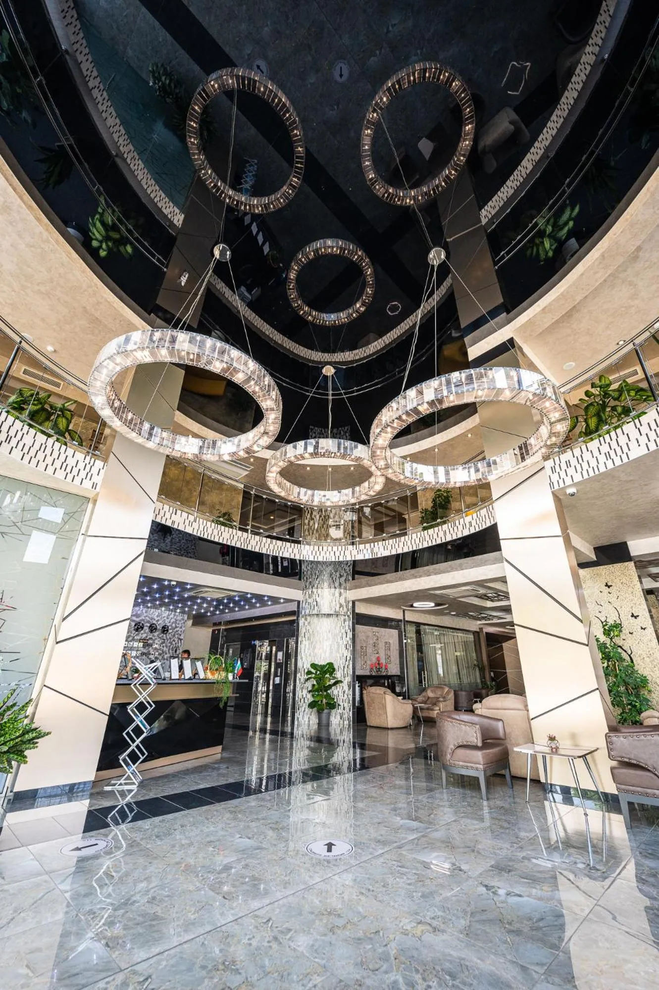 Lobby or reception in SPA Hotel Infinity Park Velingrad