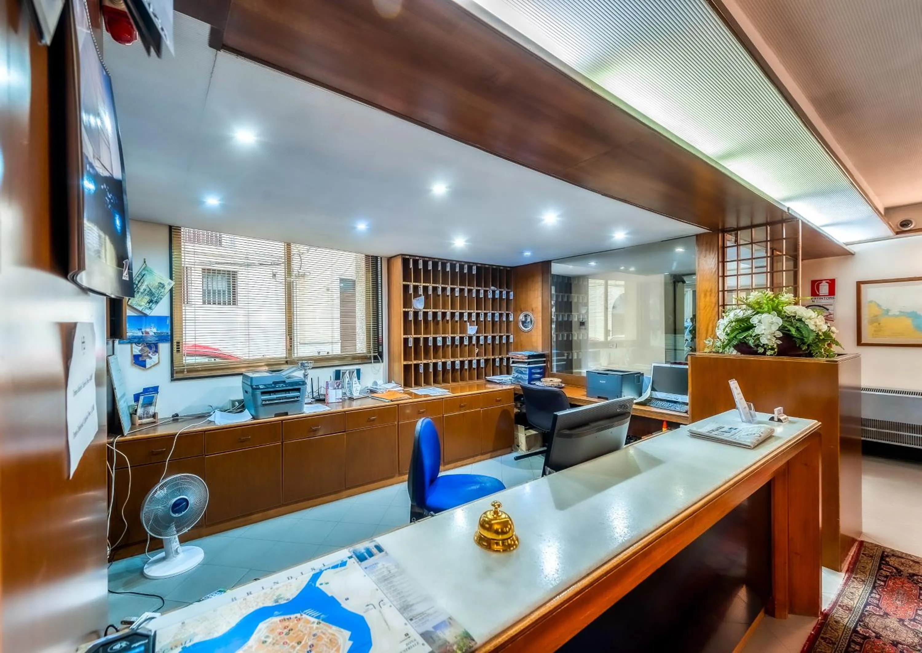 Lobby or reception in Hotel Barsotti