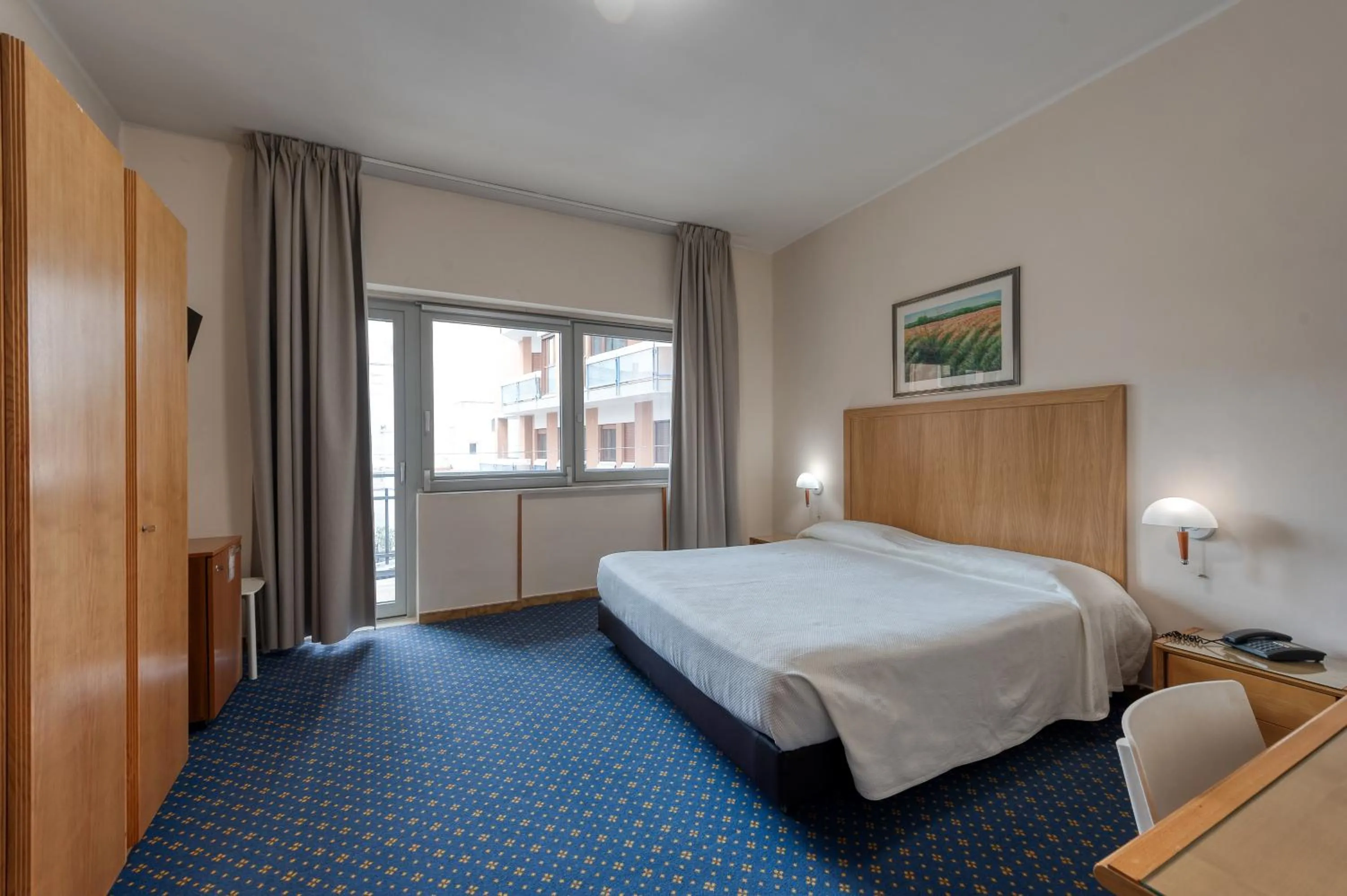 Bed in Hotel Barsotti