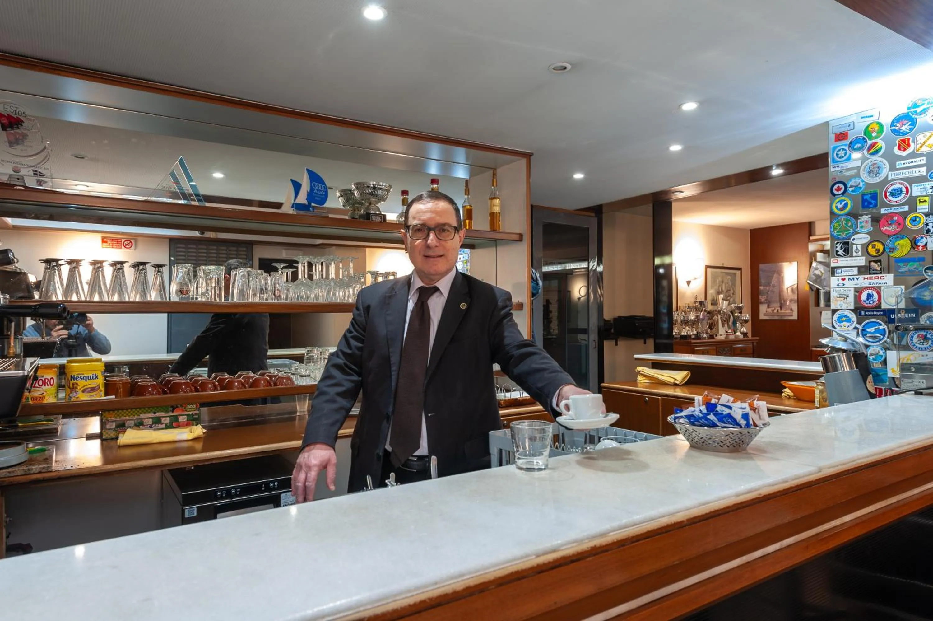 Lobby or reception in Hotel Barsotti