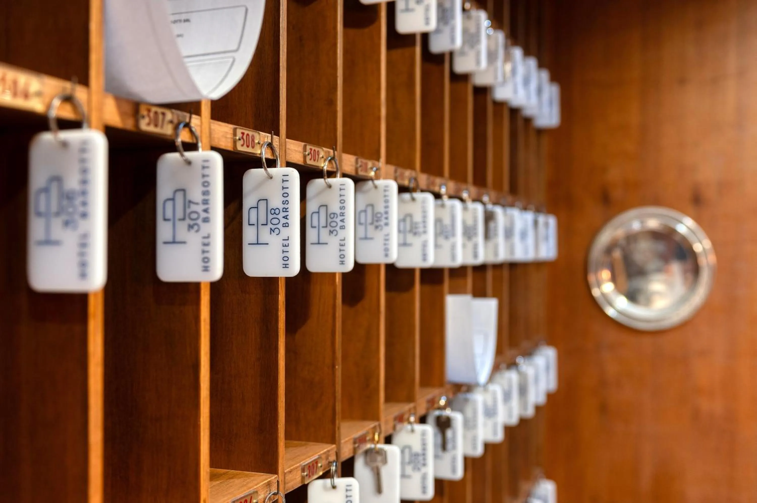 Lobby or reception in Hotel Barsotti