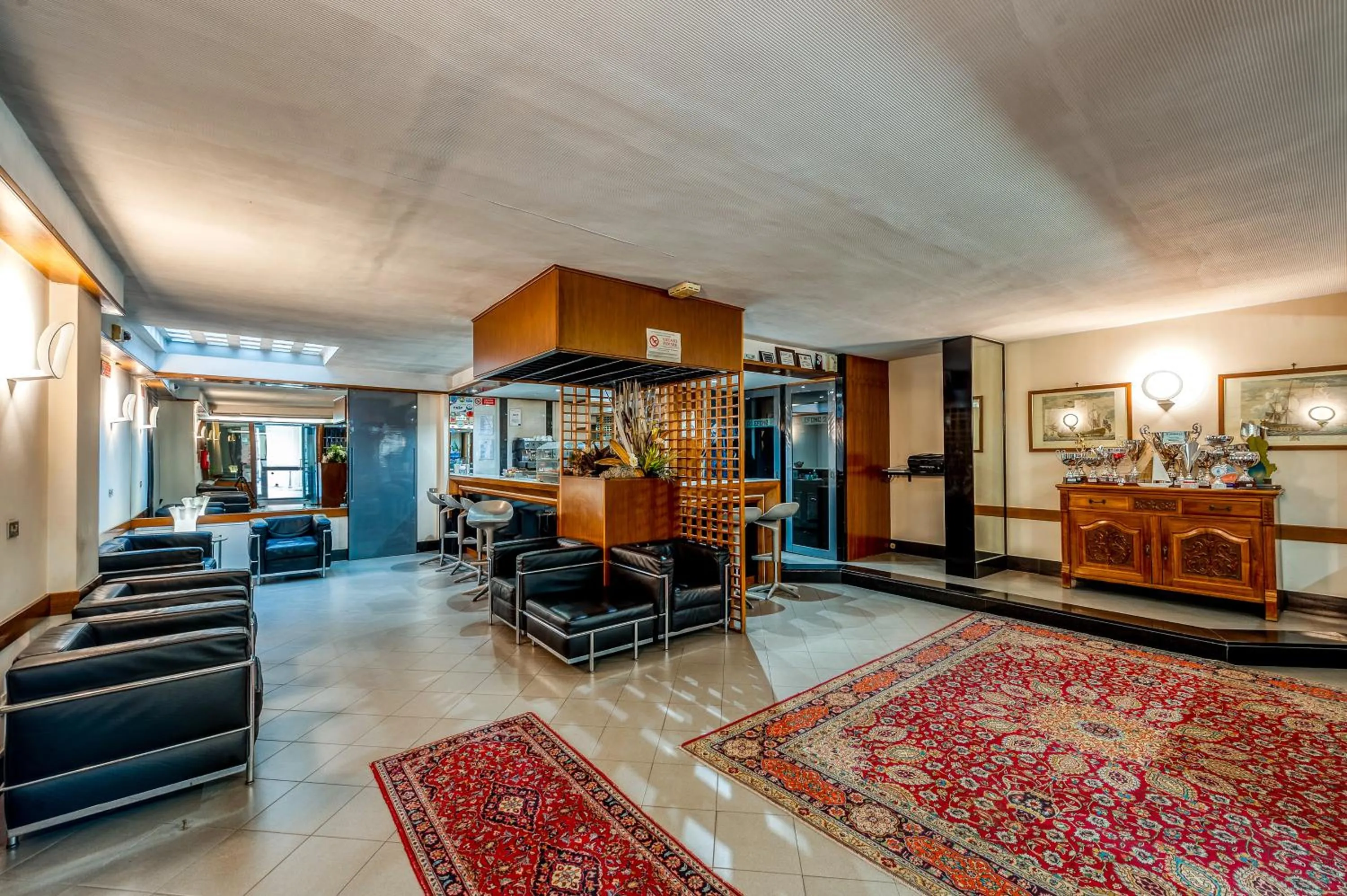 Lobby or reception in Hotel Barsotti