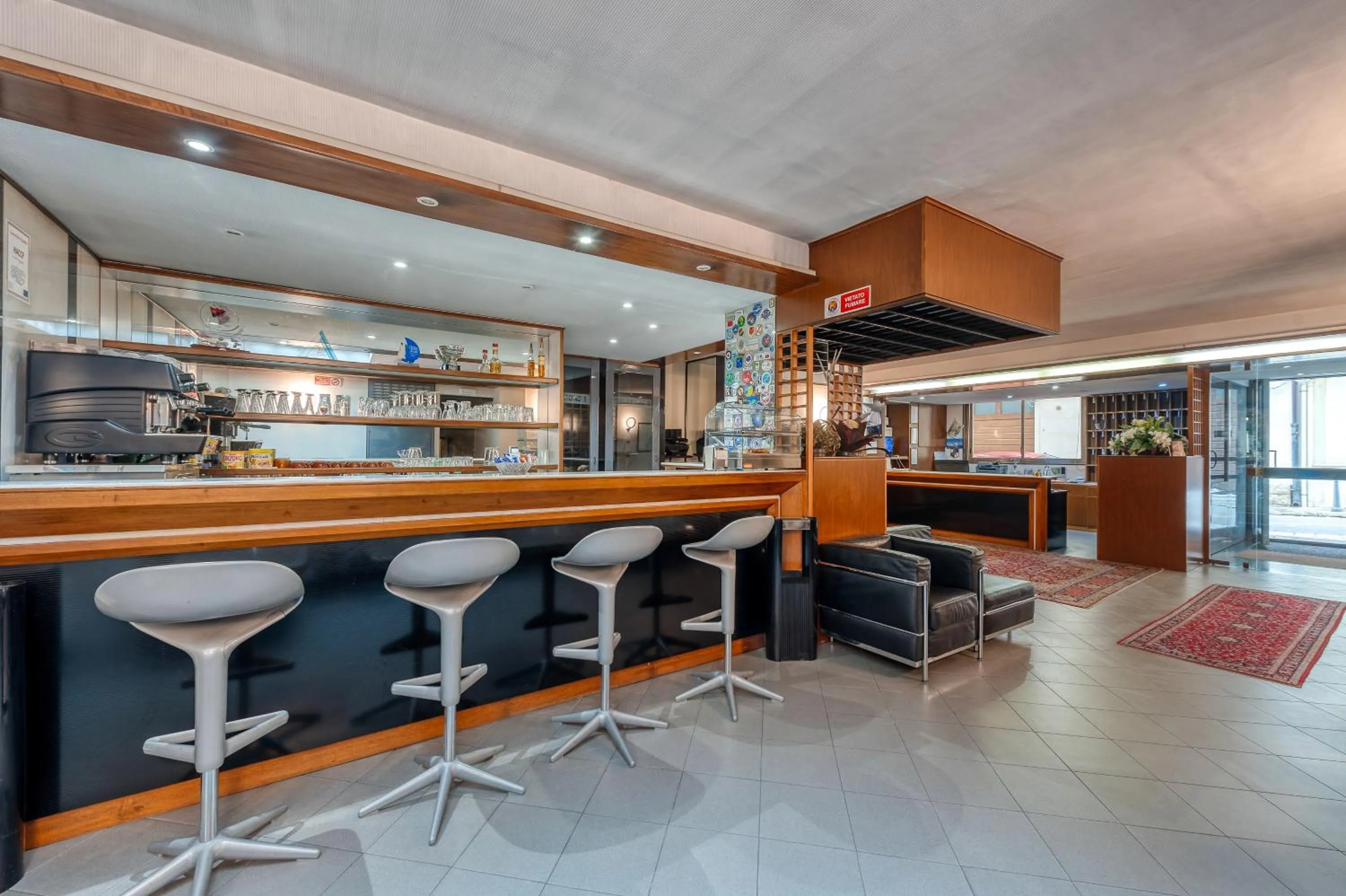 Lobby or reception in Hotel Barsotti