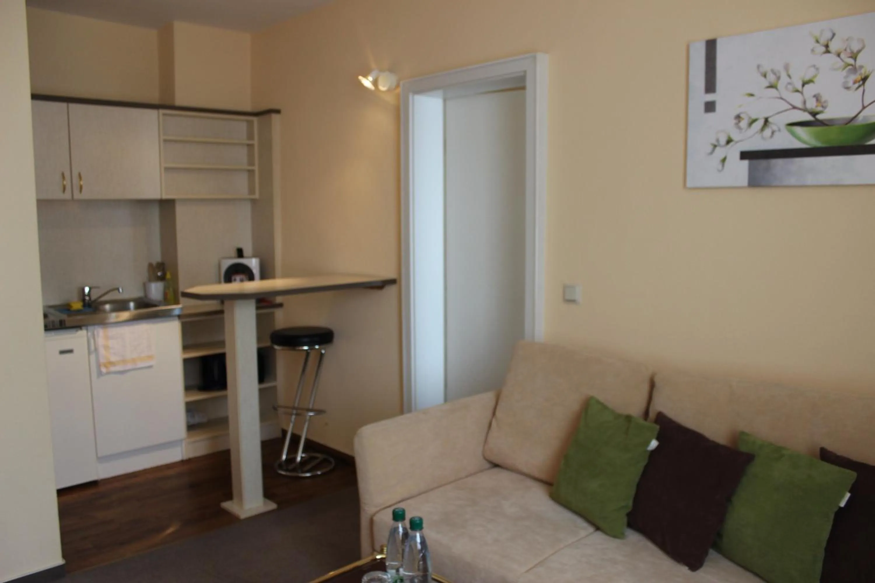 Kitchen or kitchenette in APARTHOTEL 1A