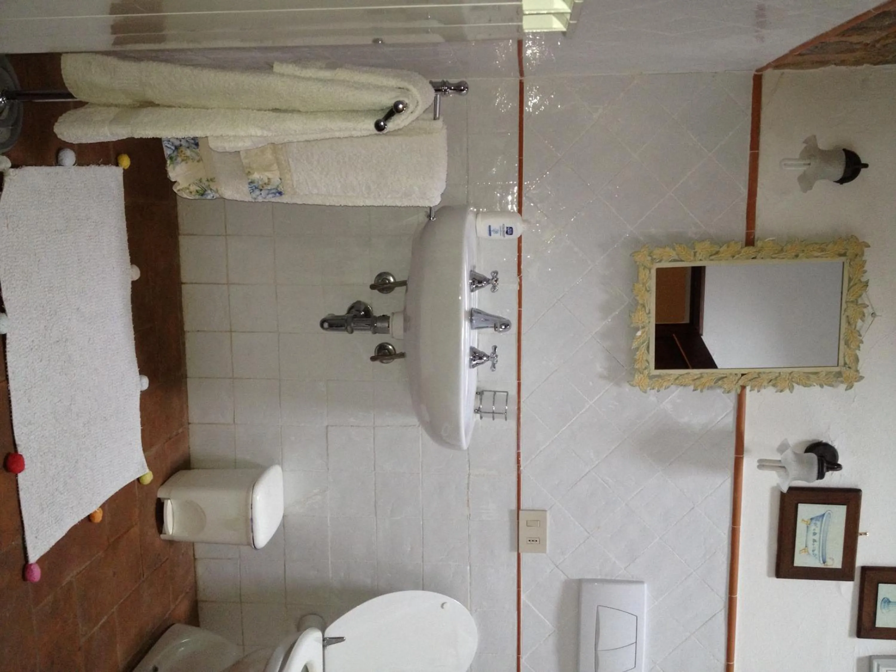 Bathroom in Tenuta Santagnese