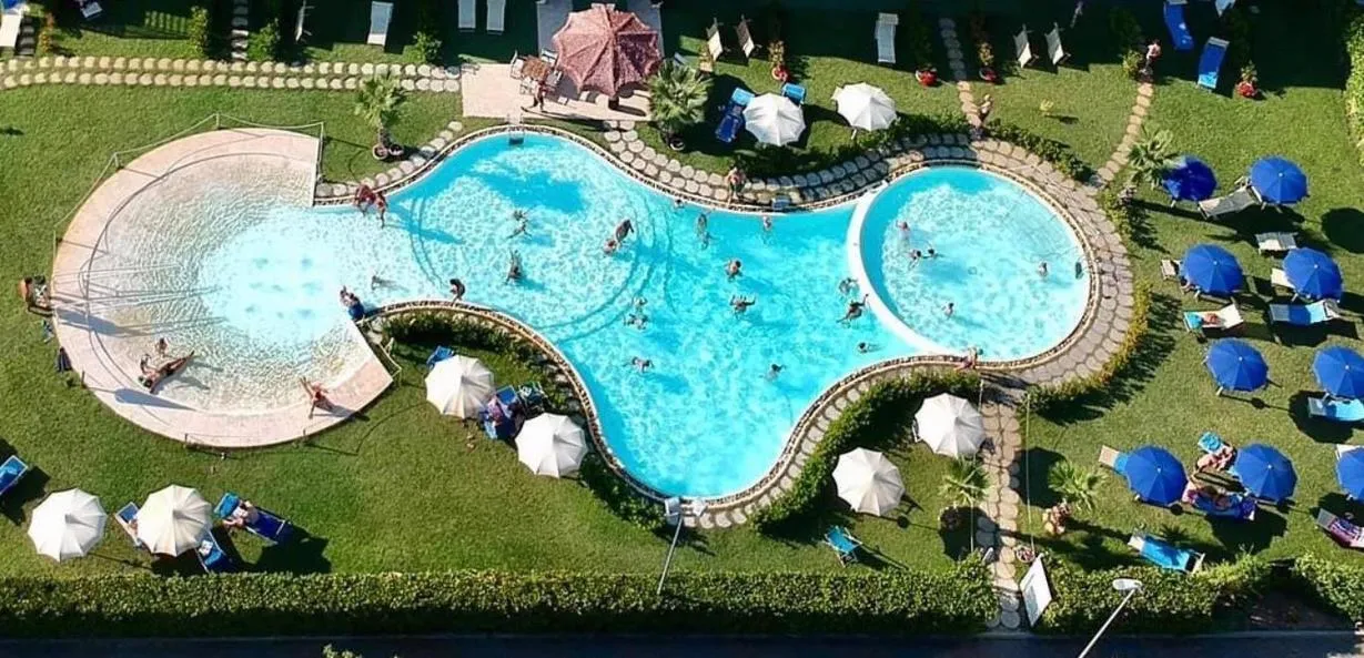 Pool view in SeaPark SPA Resort