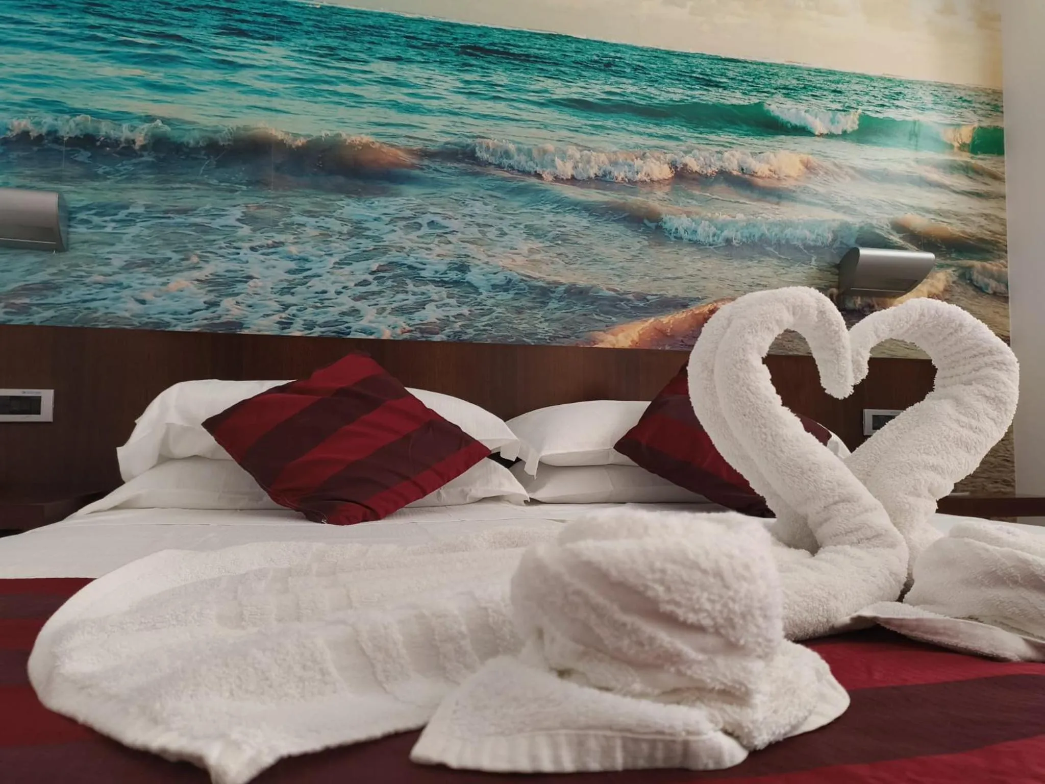Bed in SeaPark SPA Resort