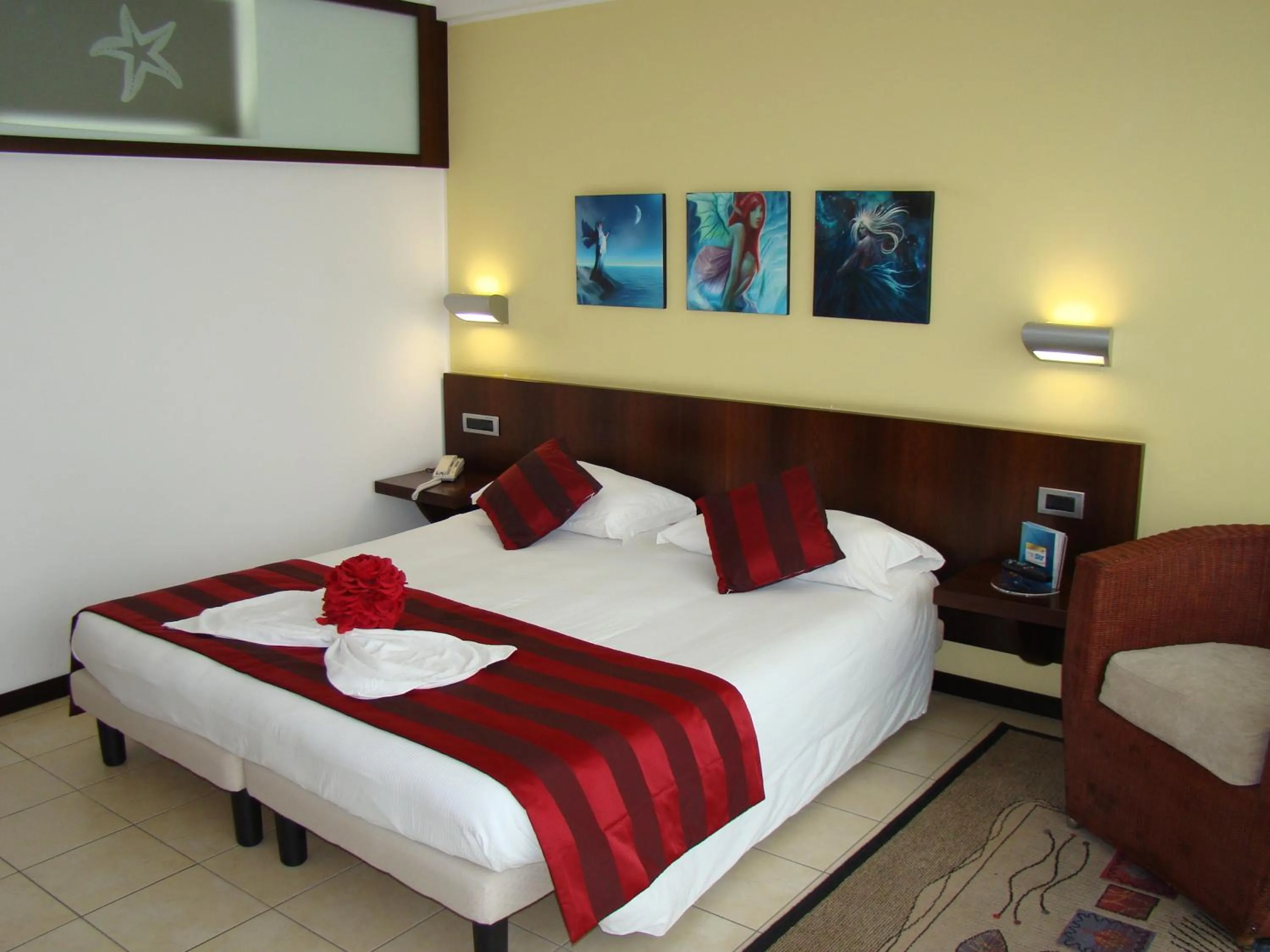 Bedroom, Bed in SeaPark SPA Resort
