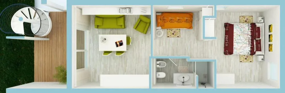 Photo of the whole room in SeaPark SPA Resort