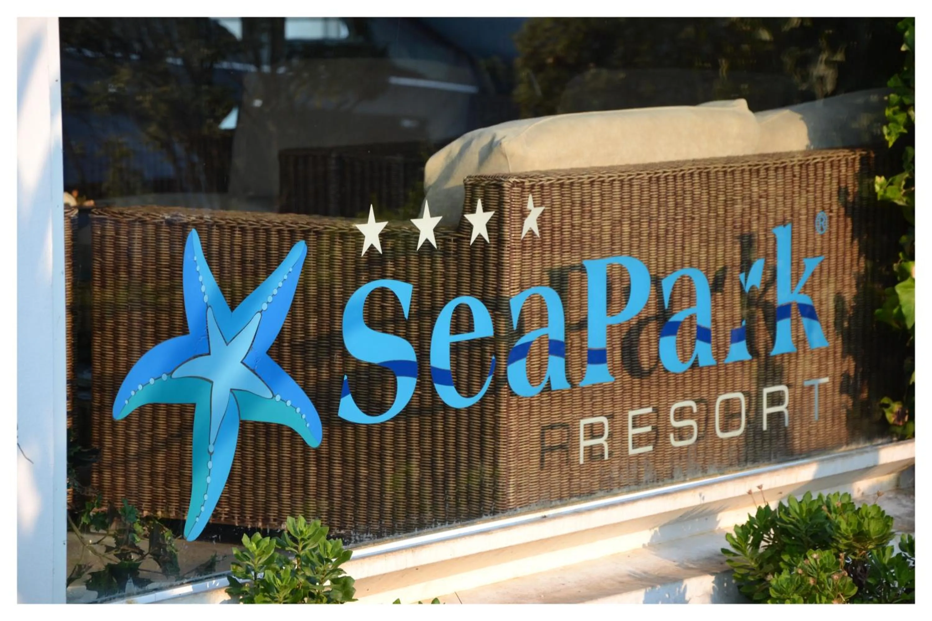 Facade/entrance in SeaPark SPA Resort