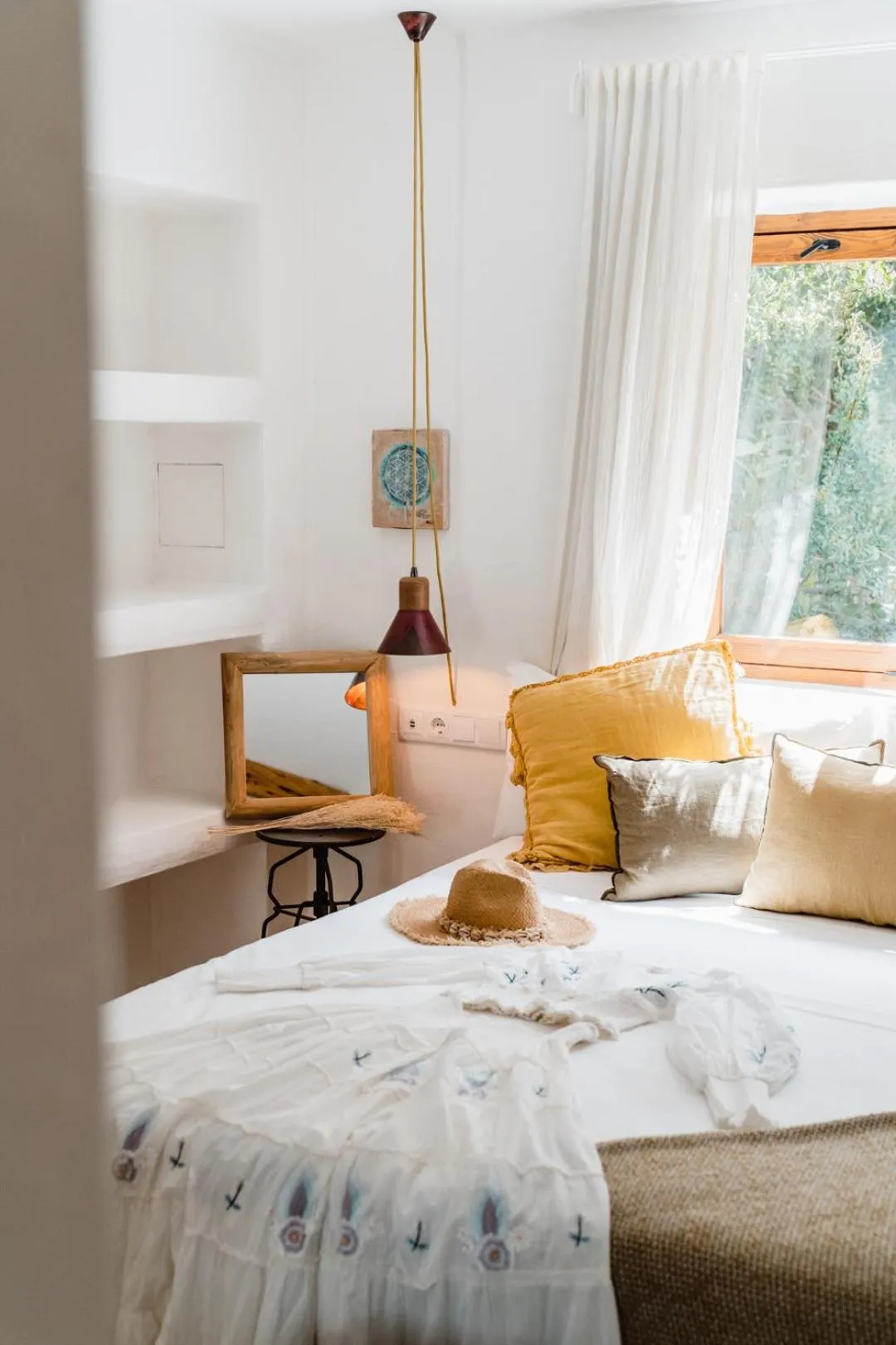 Bed in Can Vistabella Boutique Resort