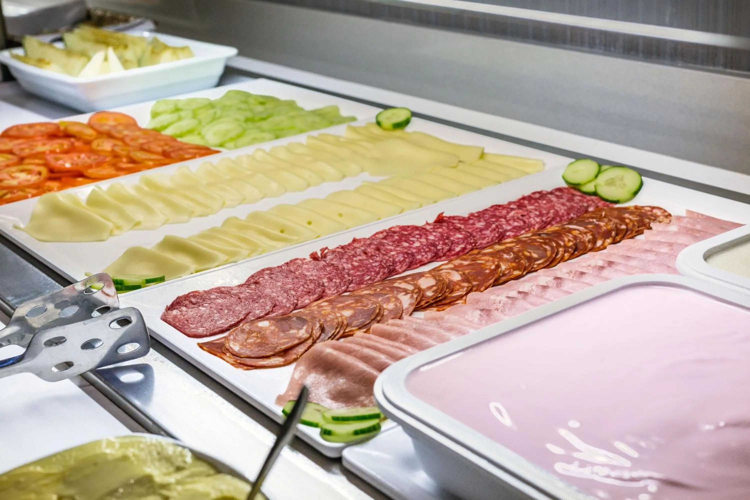 Buffet breakfast in Villa del Mar