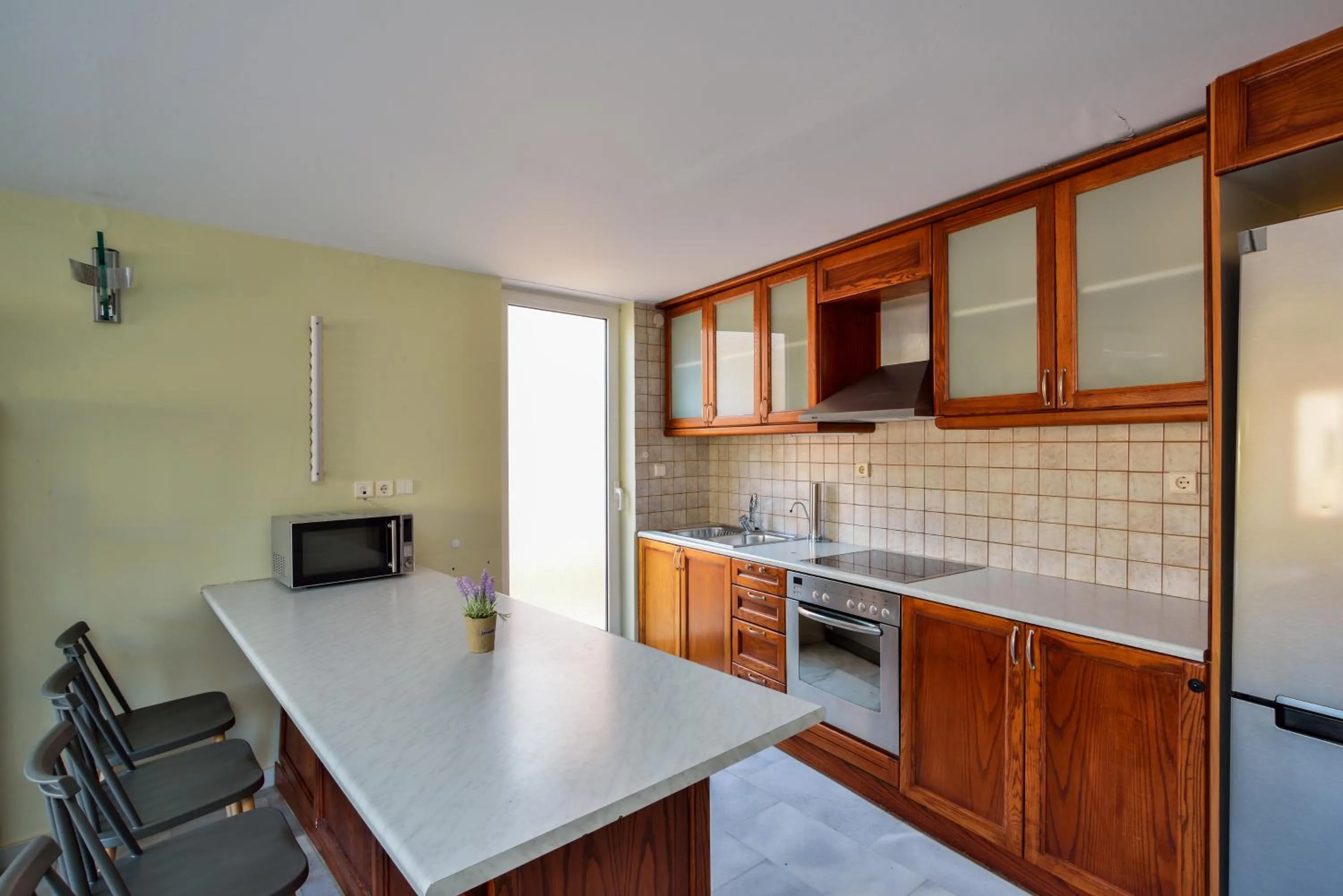 Kitchen or kitchenette in Elma's Dream Apartments & Villas