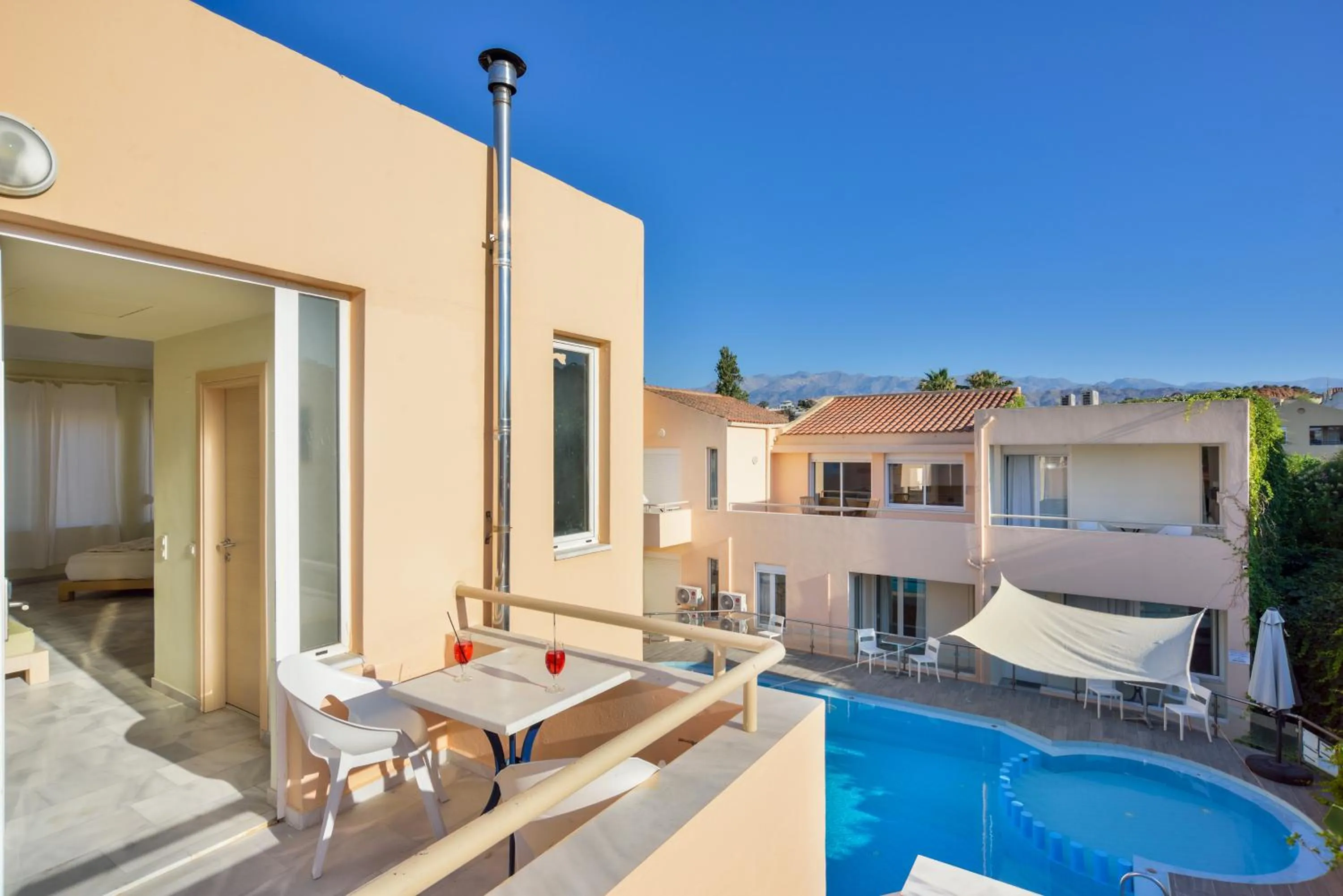 Balcony/Terrace in Elma's Dream Apartments & Villas