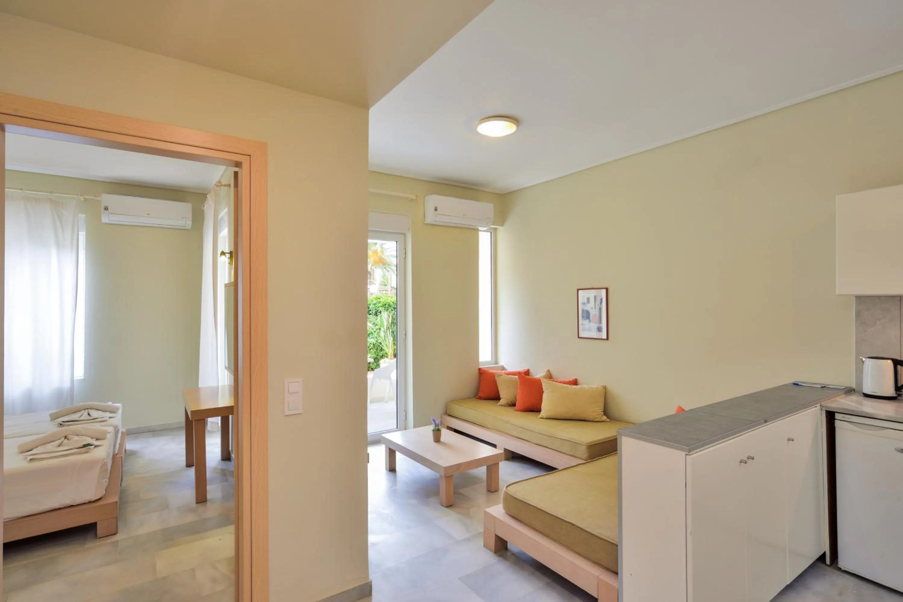 Seating area, Bed in Elma's Dream Apartments & Villas