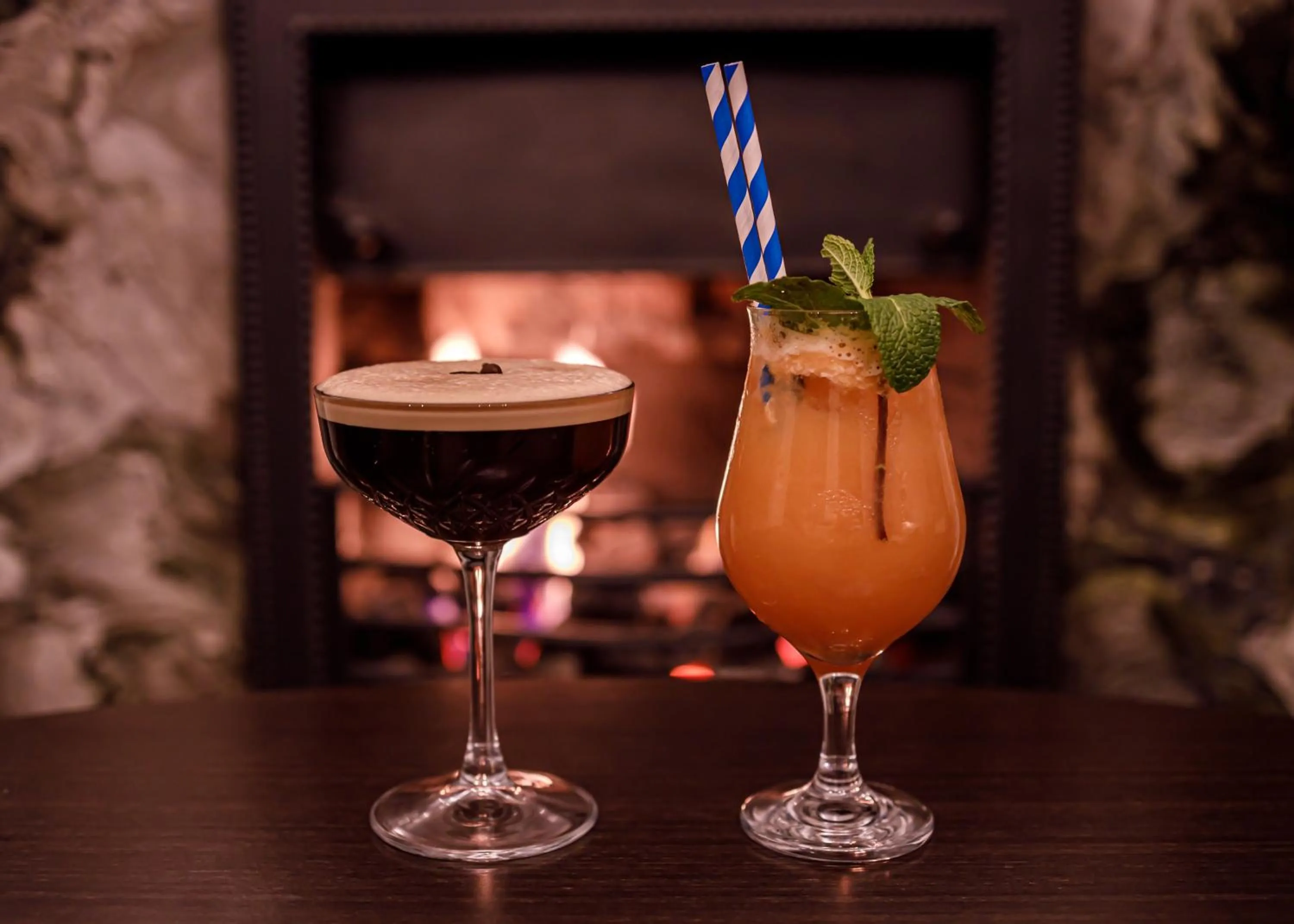 Alcoholic drinks in Barnett Hill Hotel