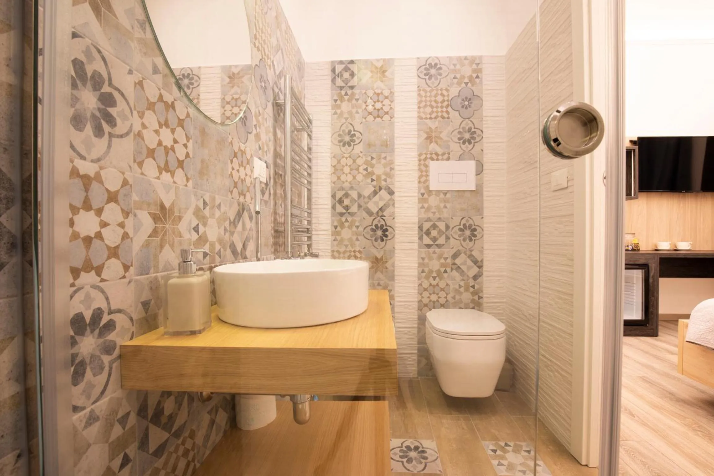 Toilet in Sammartino suite