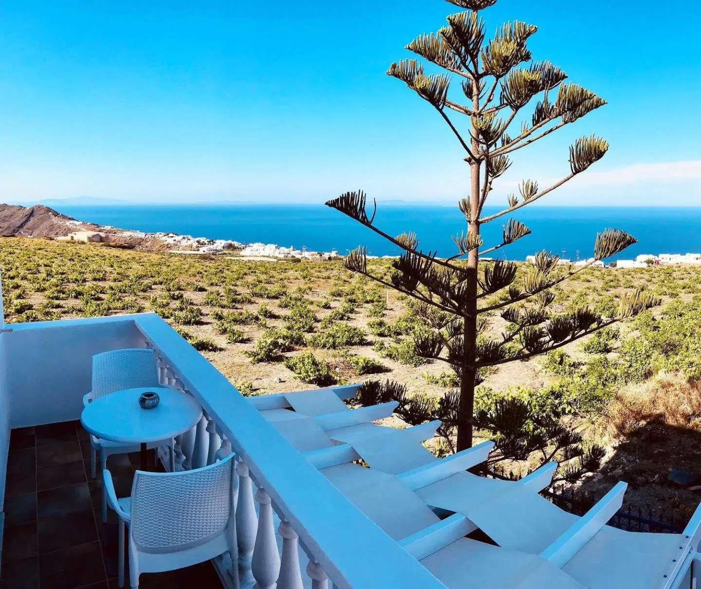 Balcony/Terrace in Villa Happening