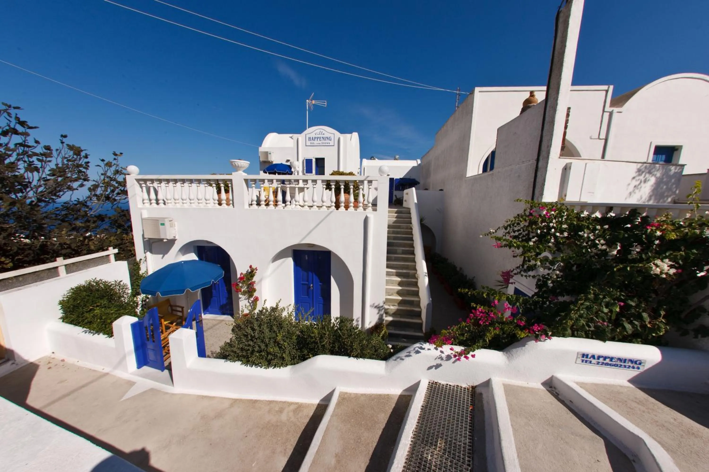 Decorative detail in Villa Happening